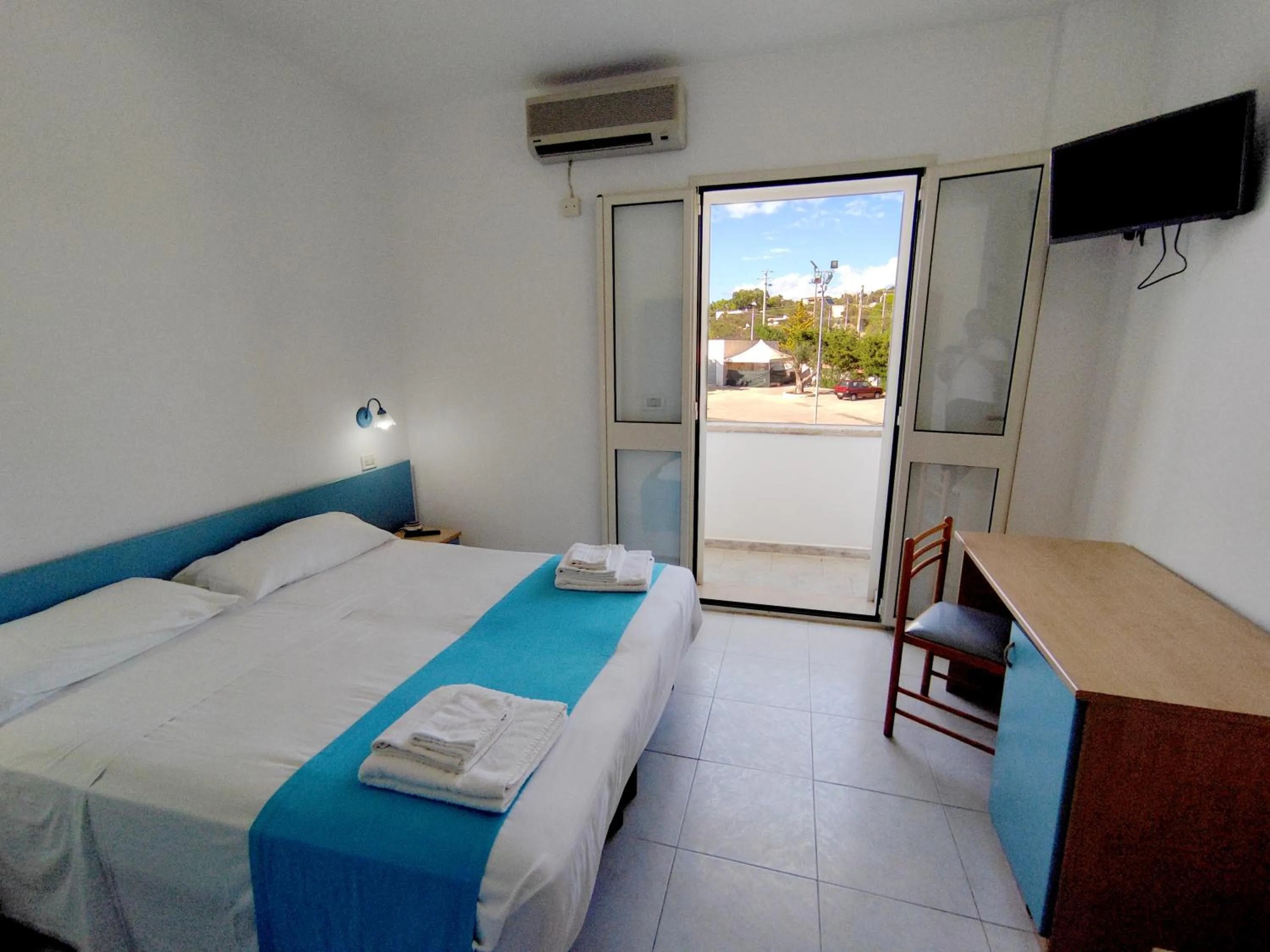 Bed in Picchio Hotel Pescoluse