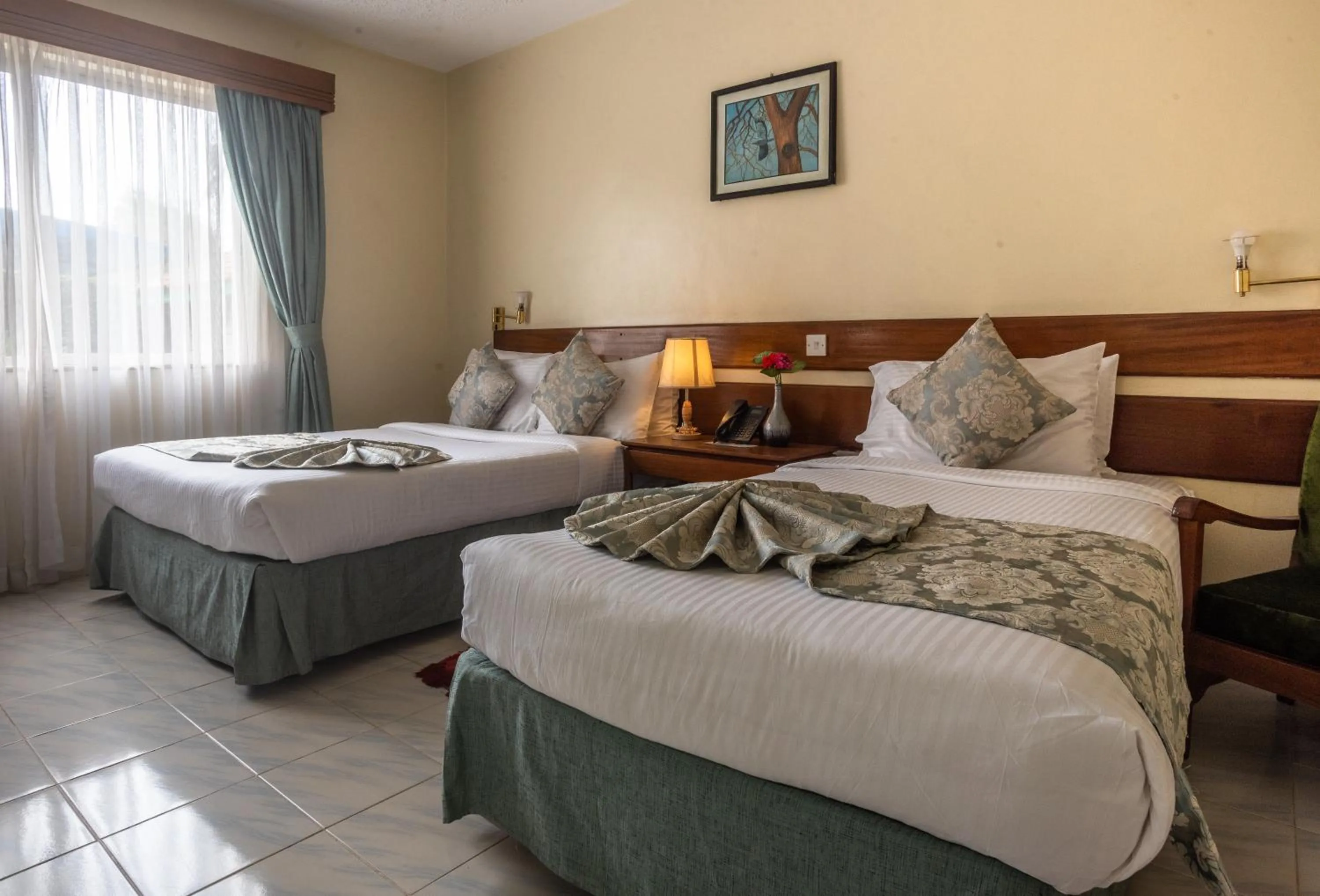 Photo of the whole room, Bed in Sportsview Hotel Kasarani