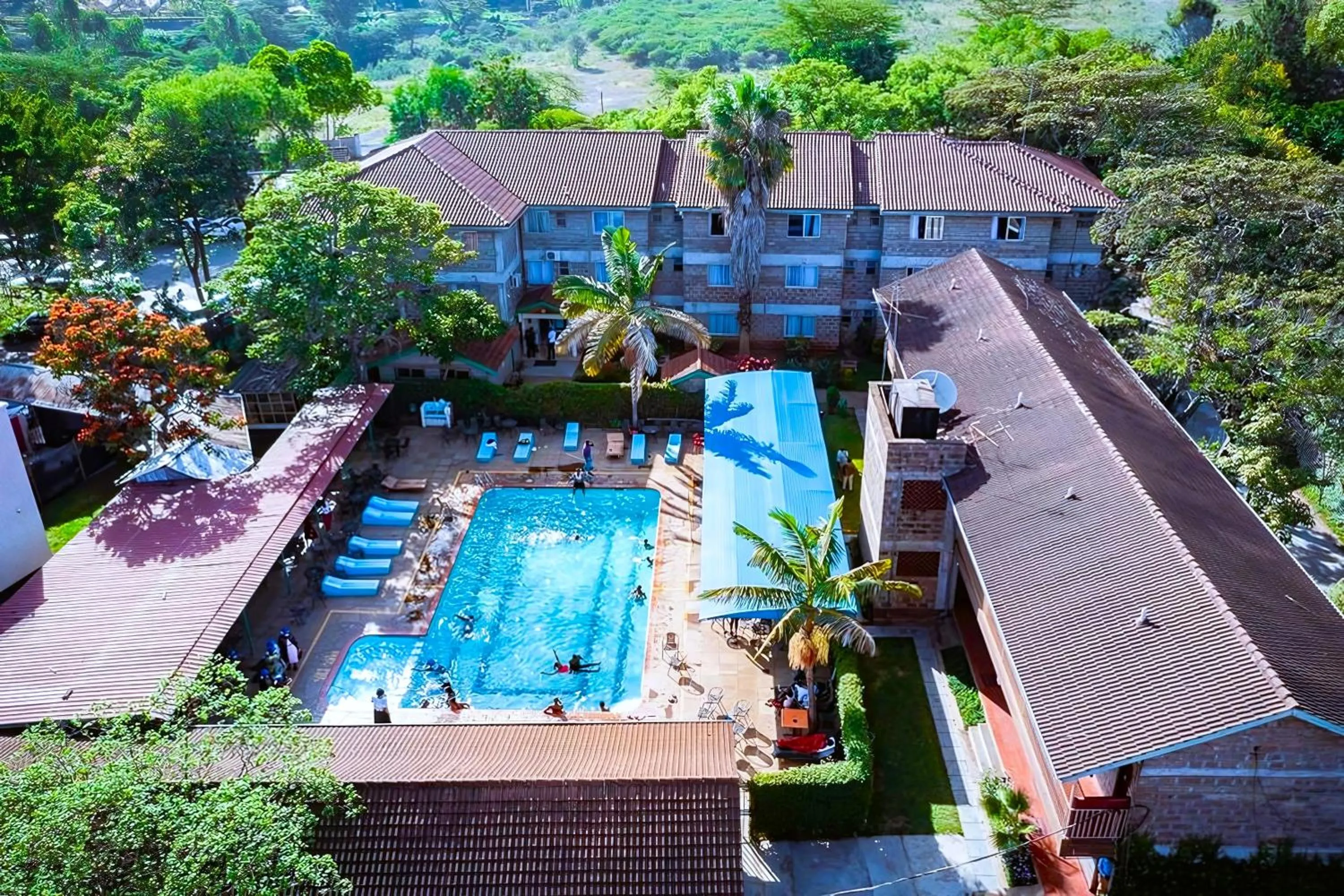 Bird's eye view in Sportsview Hotel Kasarani