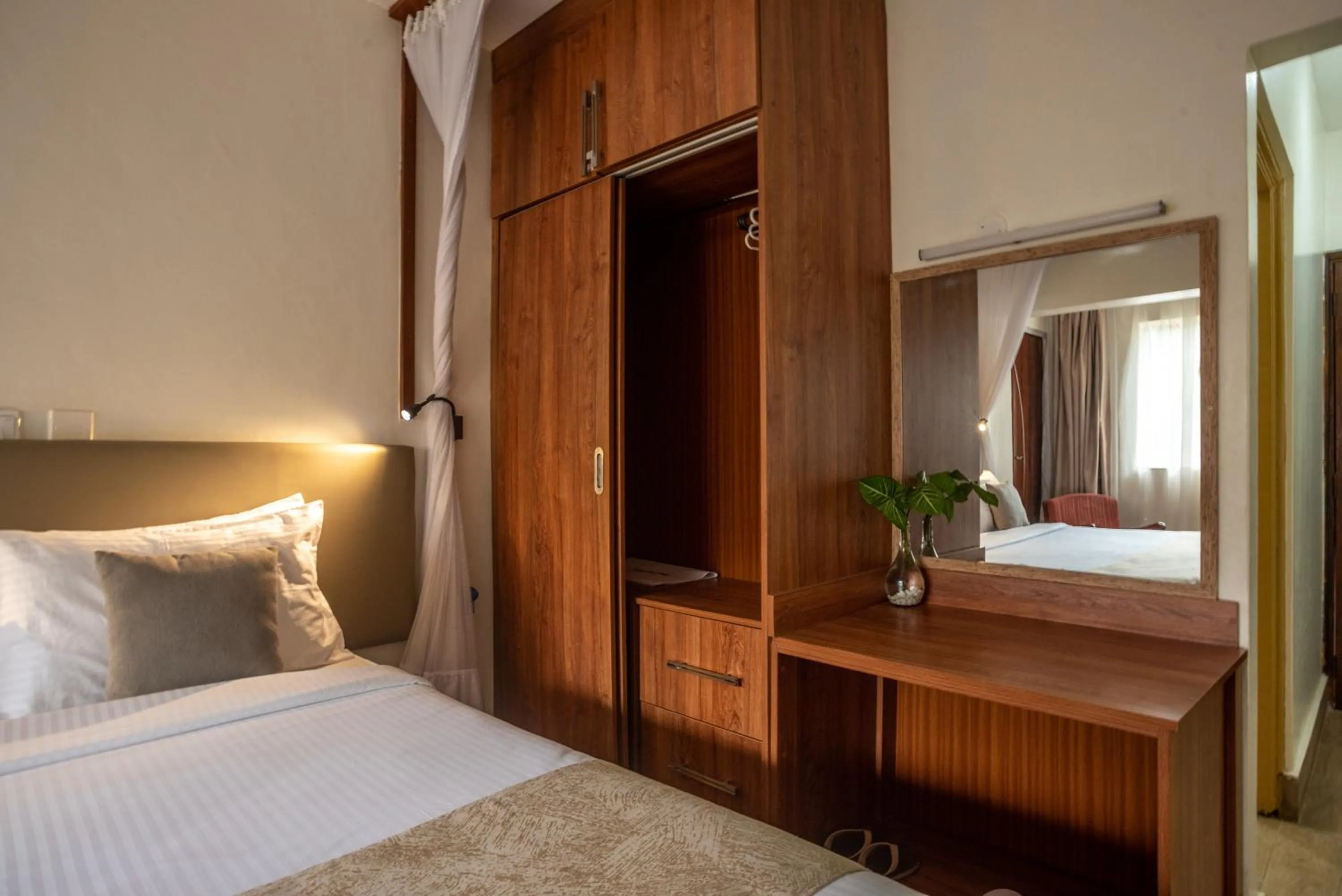 Bed in Sportsview Hotel Kasarani