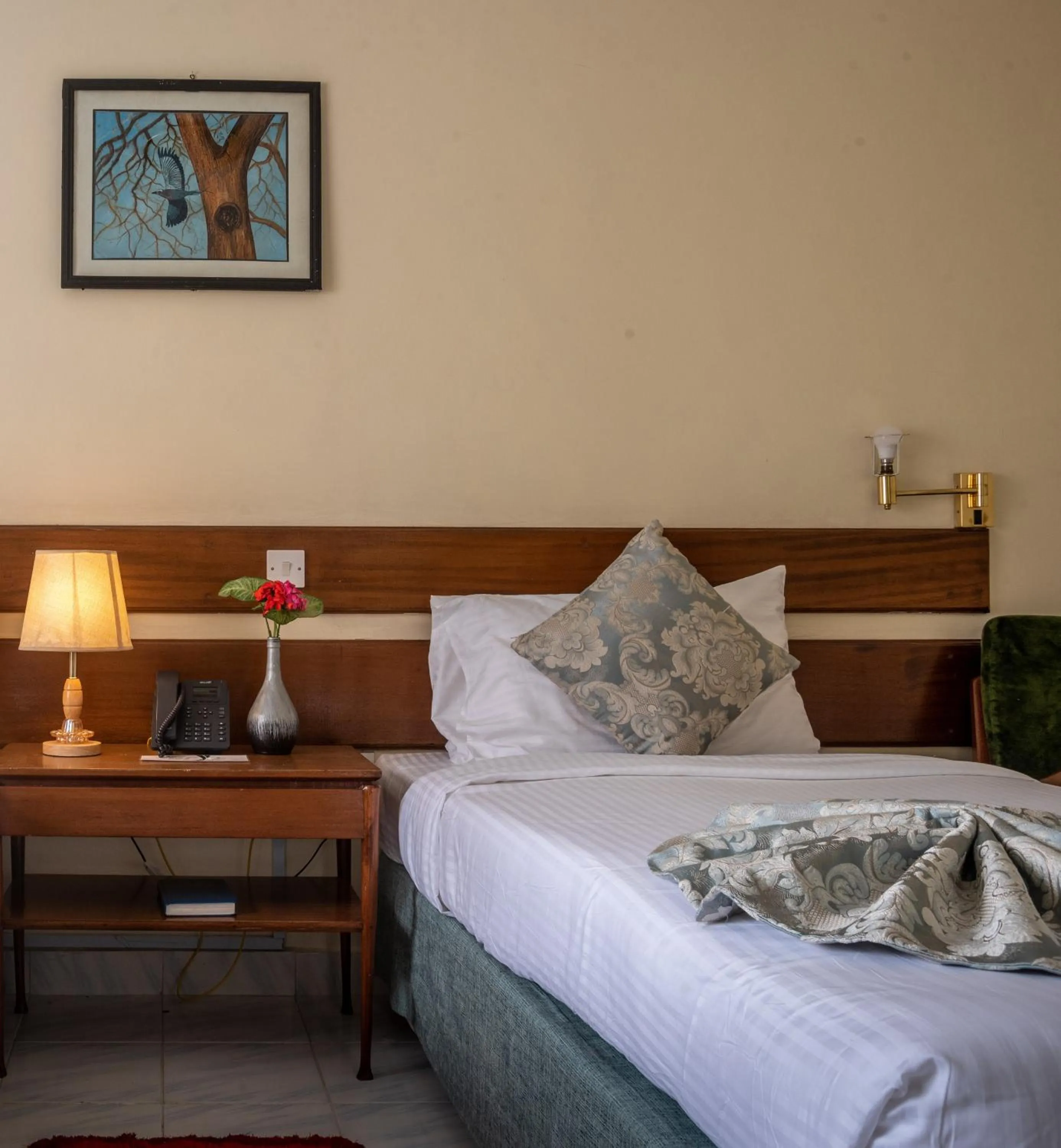 Bed in Sportsview Hotel Kasarani