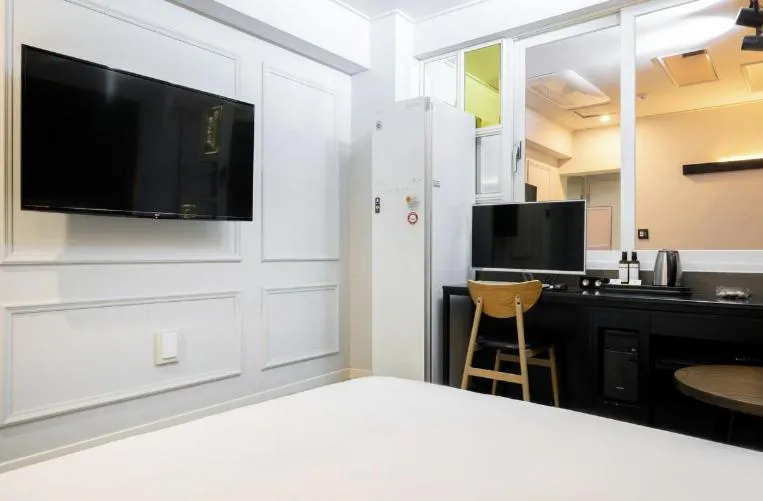 Bed in Hotel Yoegieottae Gwangju Hanam