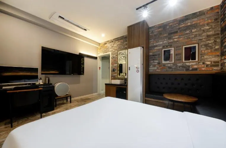 Bed in Hotel Yoegieottae Gwangju Hanam