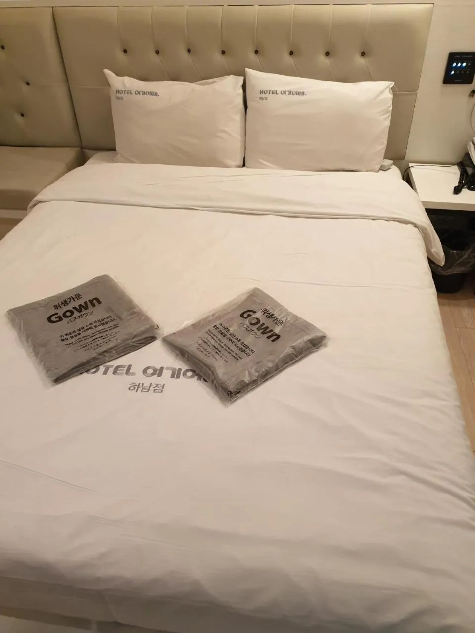 Bed in Hotel Yoegieottae Gwangju Hanam