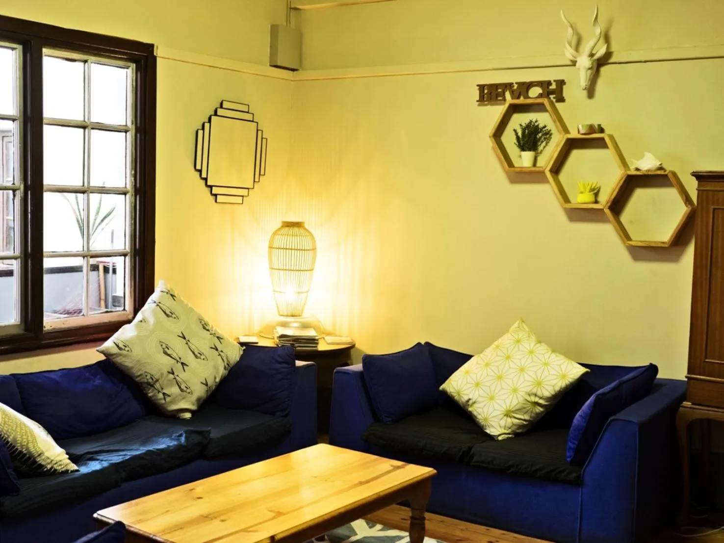 Living room in African Soul Surfer