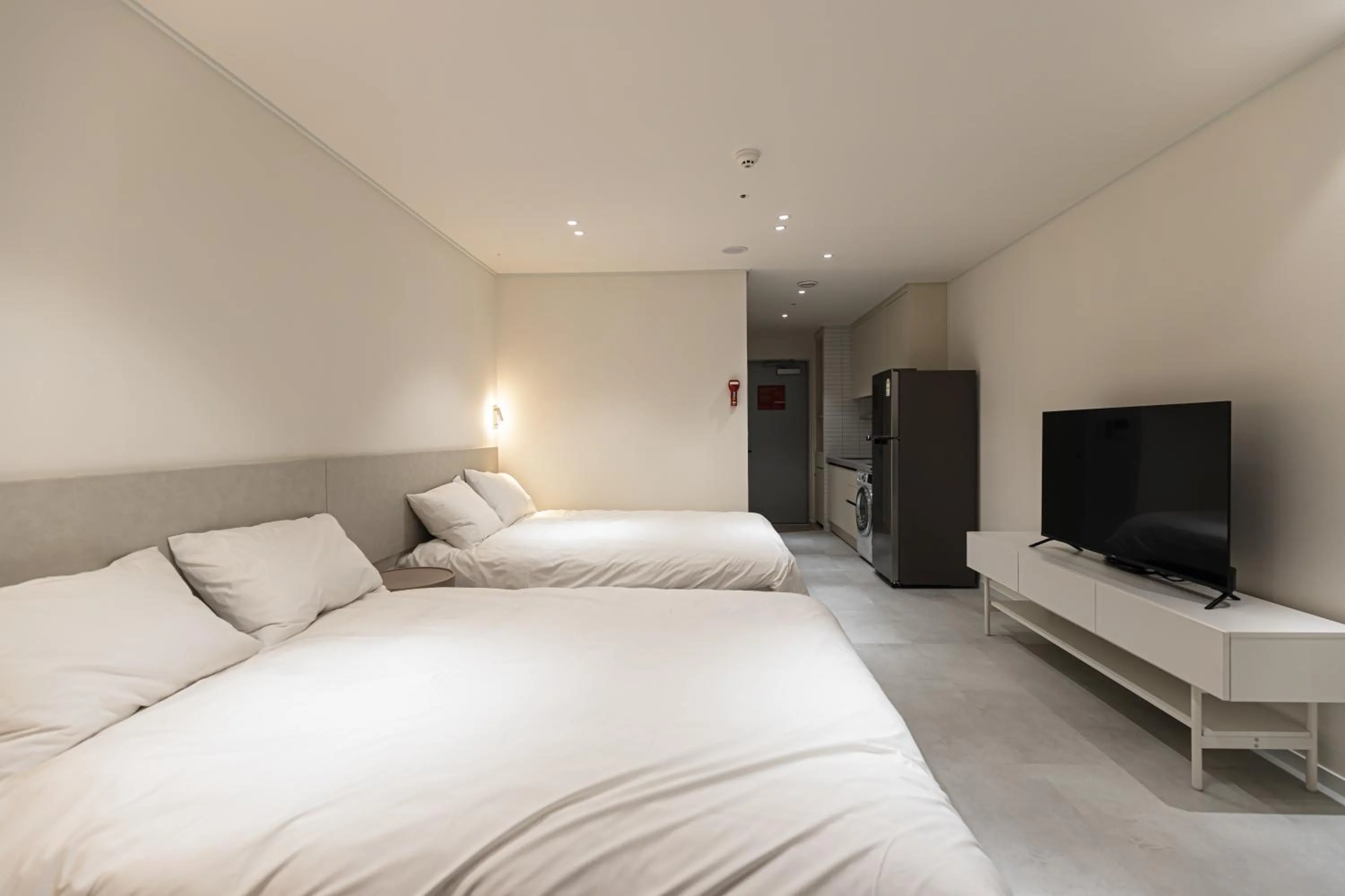 Bed in Hotel Modak Namdaemun