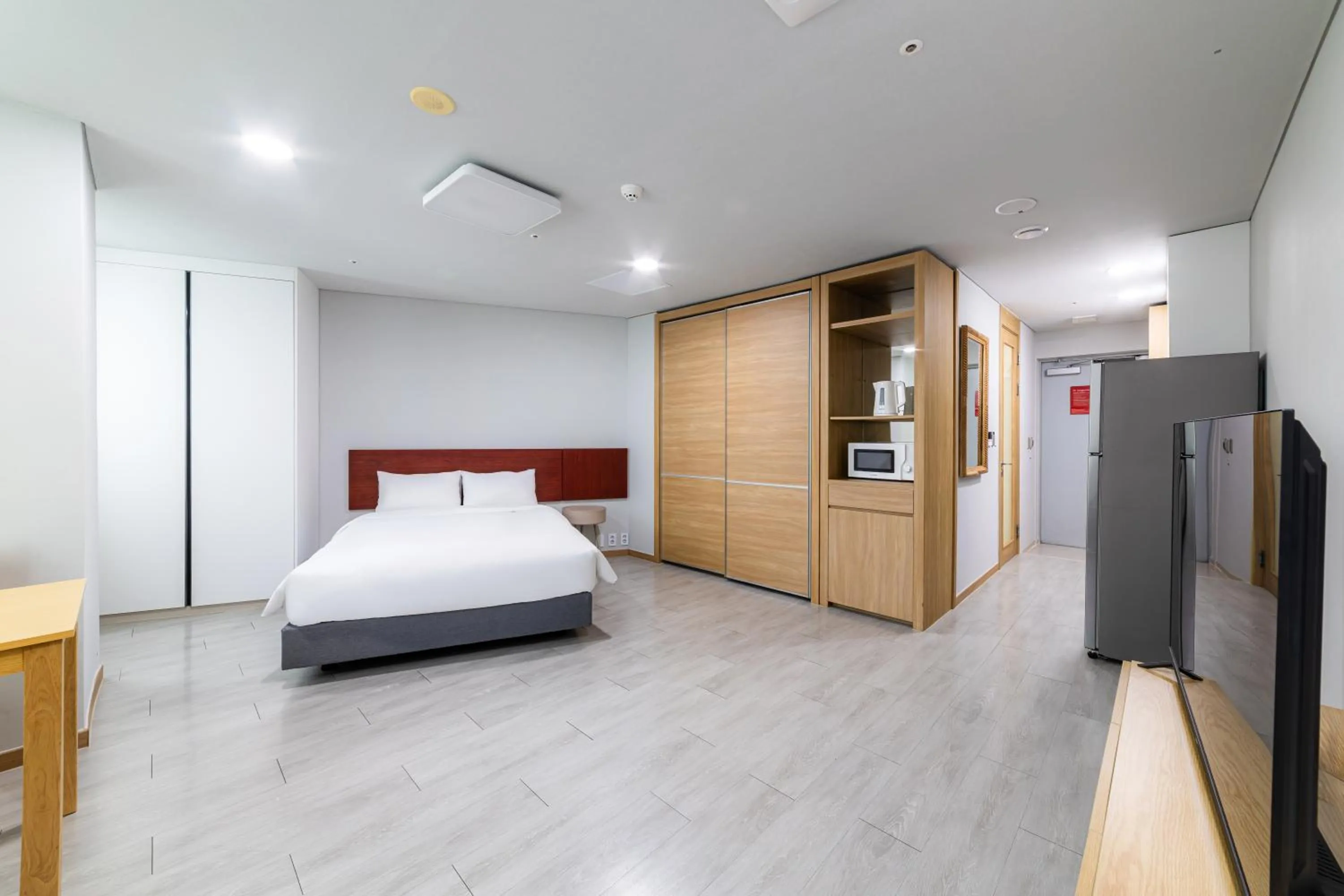 Bed in Hotel Modak Namdaemun