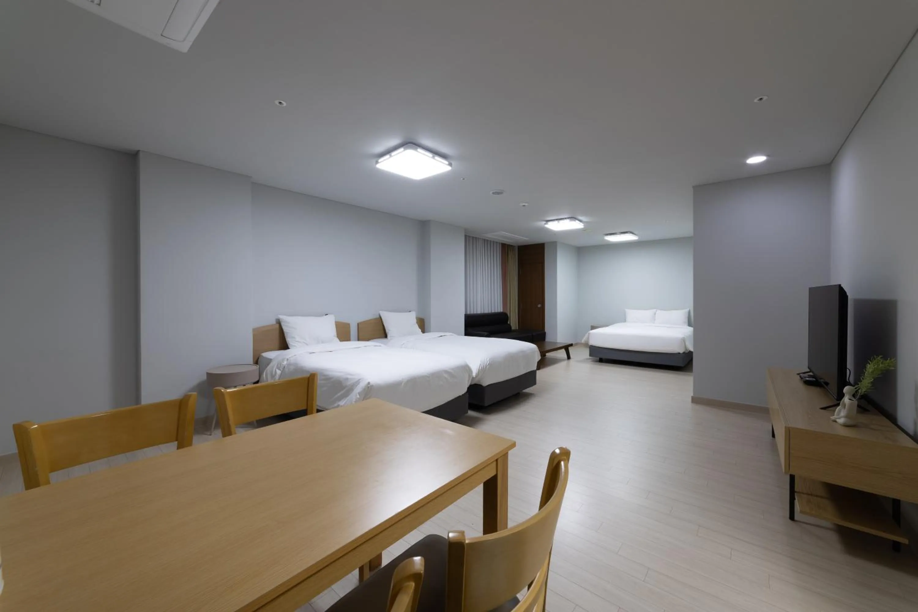 Bed in Hotel Modak Namdaemun