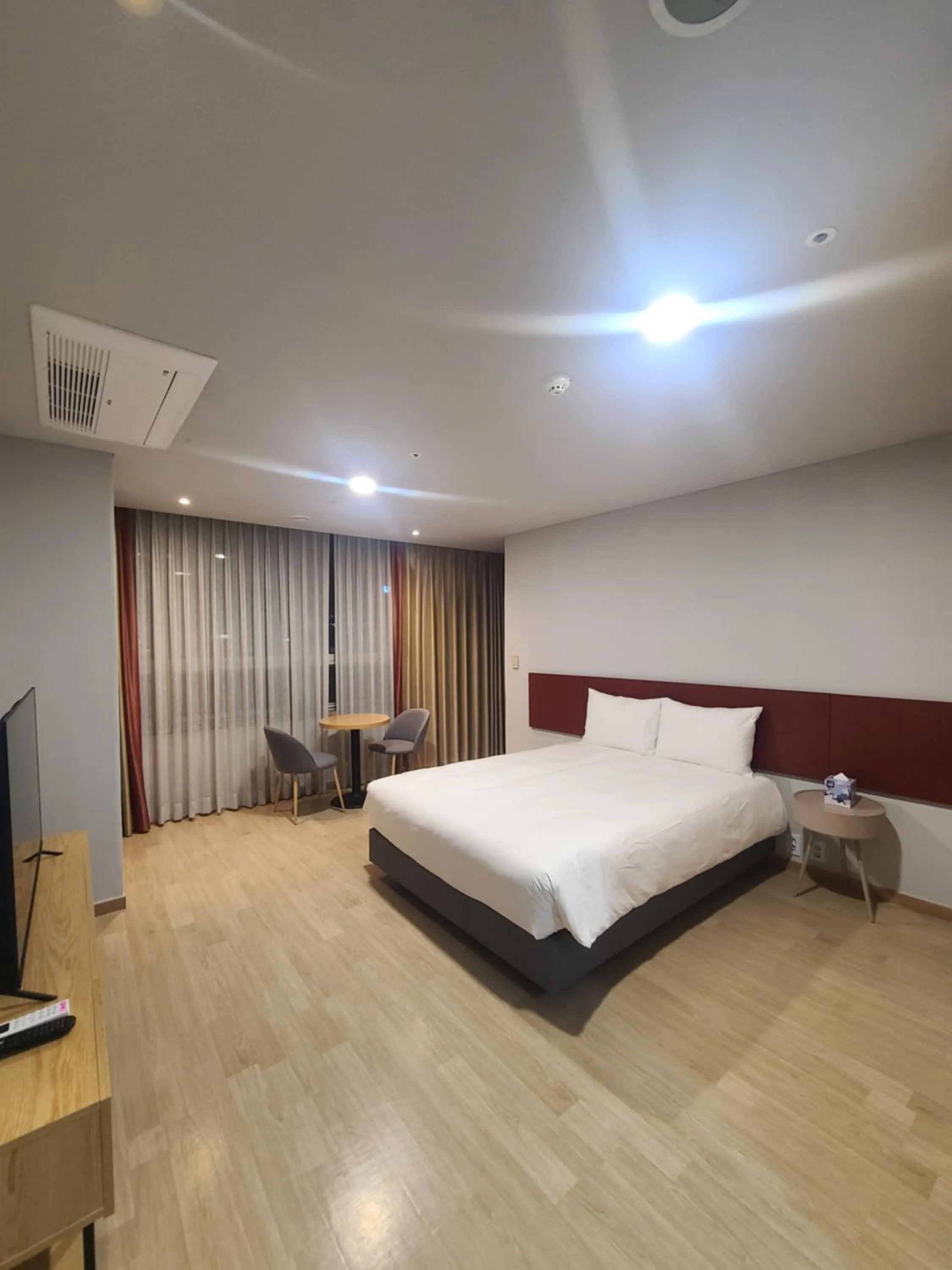 Bed in Hotel Modak Namdaemun