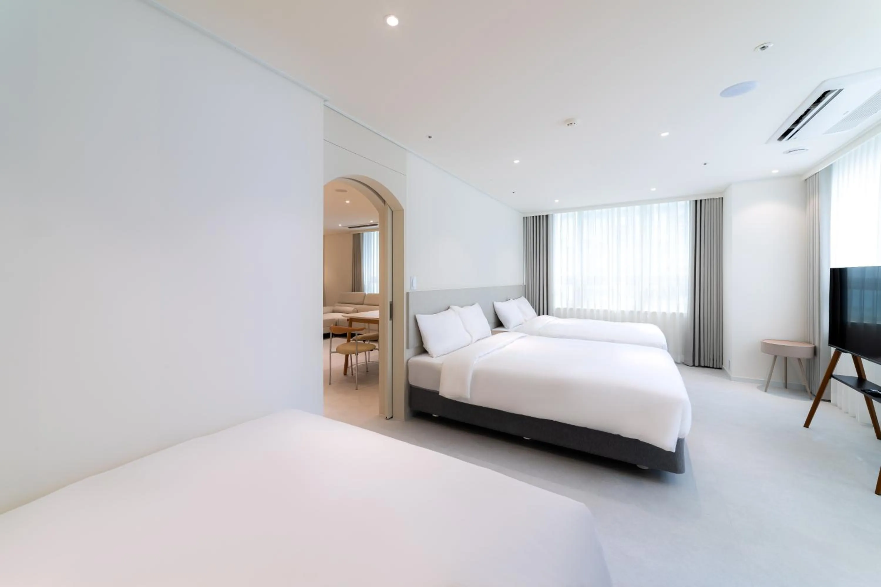 Photo of the whole room, Bed in Hotel Modak Namdaemun