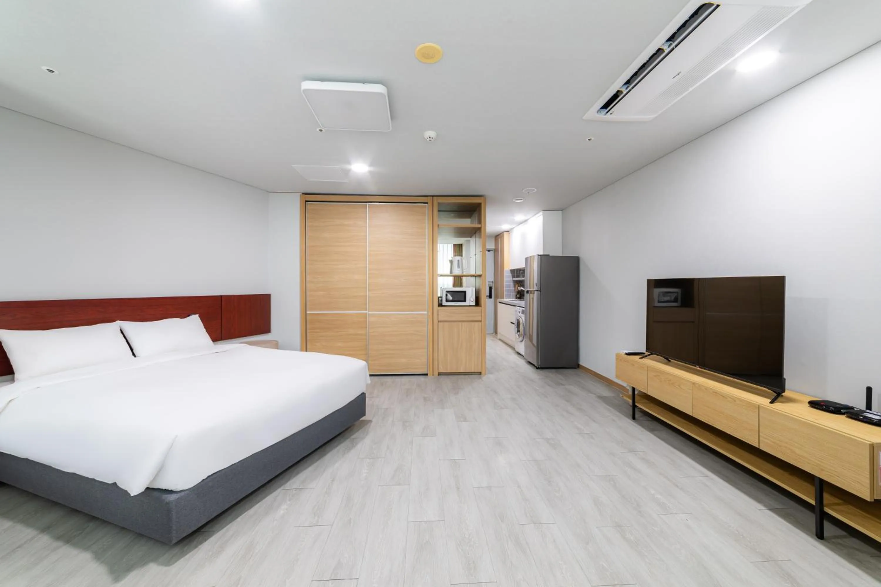 Bed in Hotel Modak Namdaemun