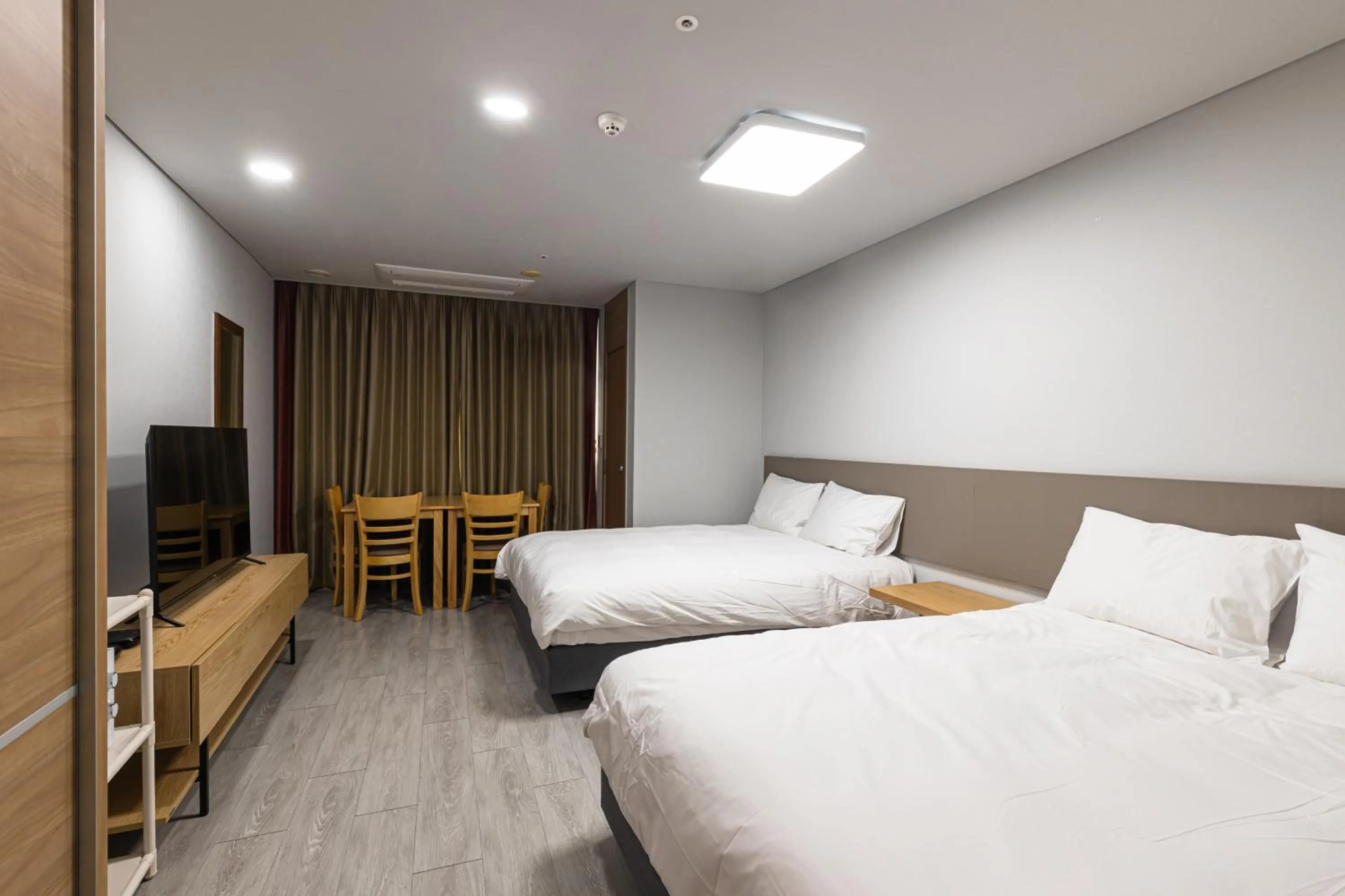 Bed in Hotel Modak Namdaemun