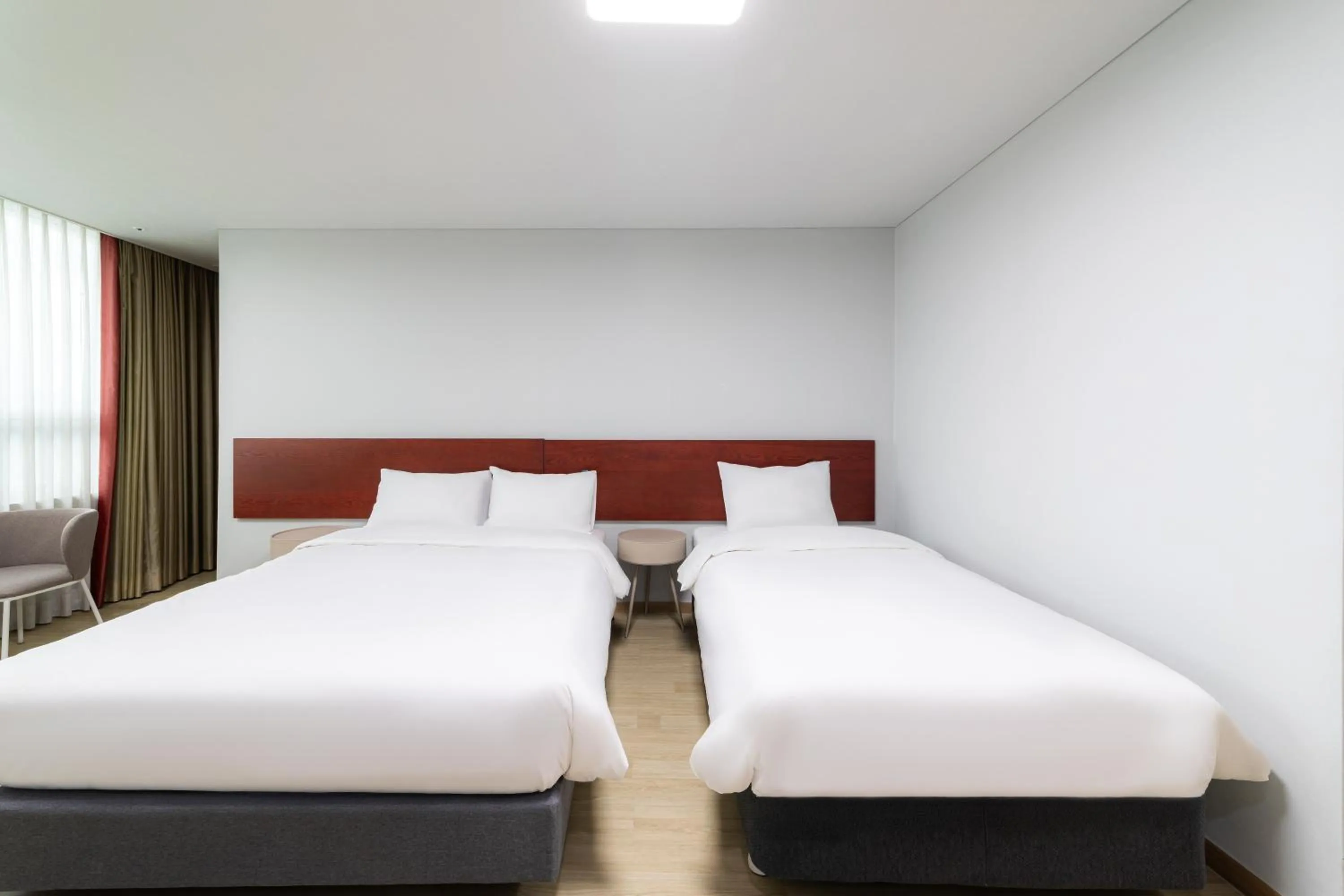 Bed in Hotel Modak Namdaemun