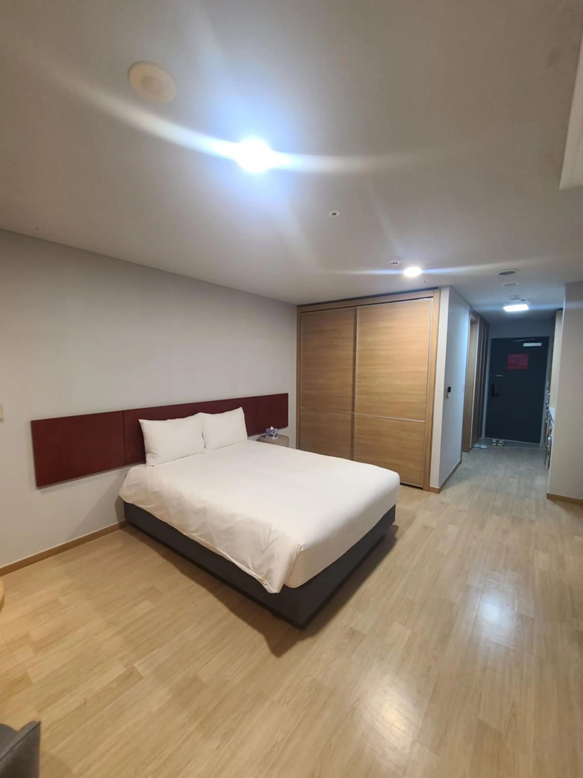 Bed in Hotel Modak Namdaemun