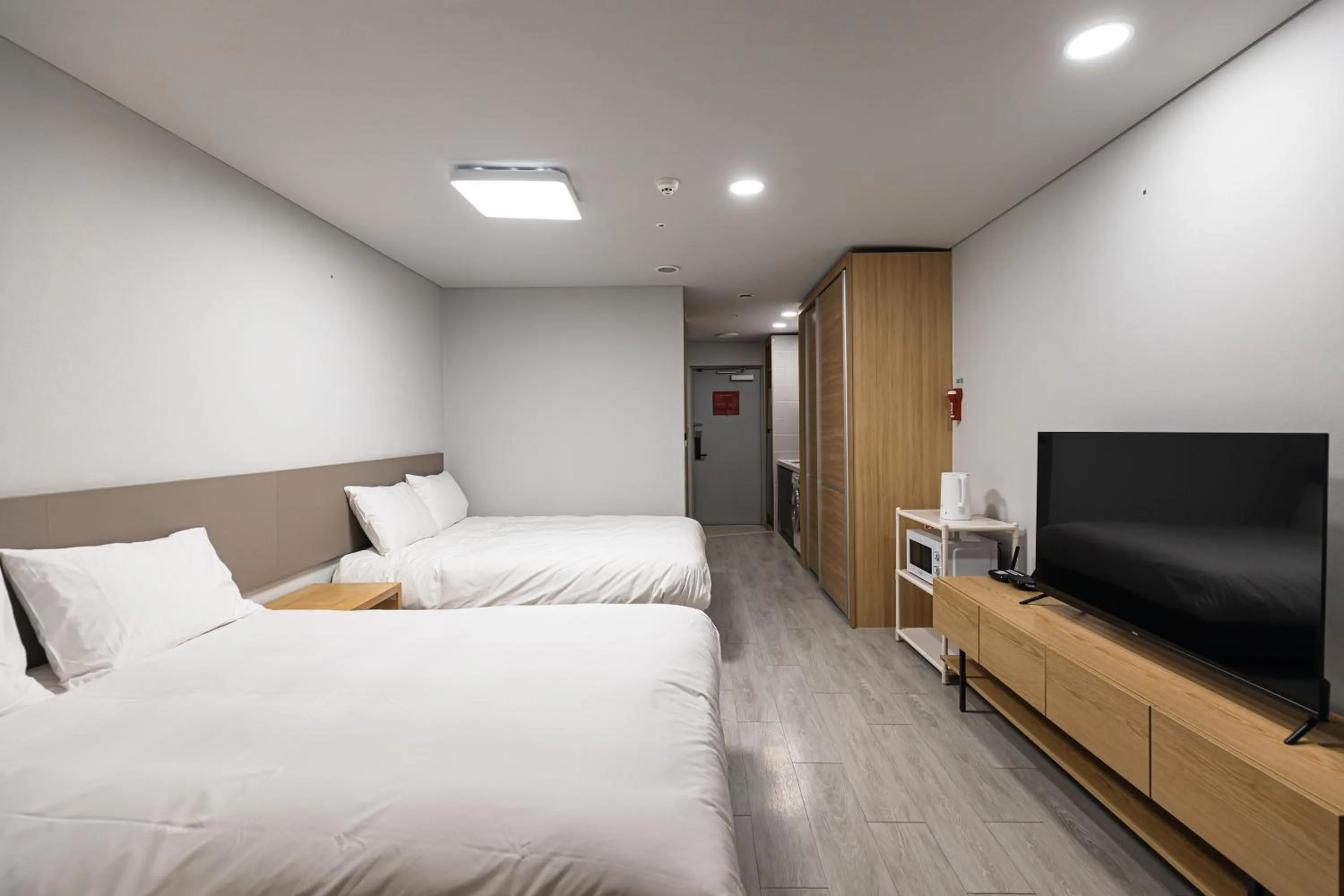 Bed in Hotel Modak Namdaemun