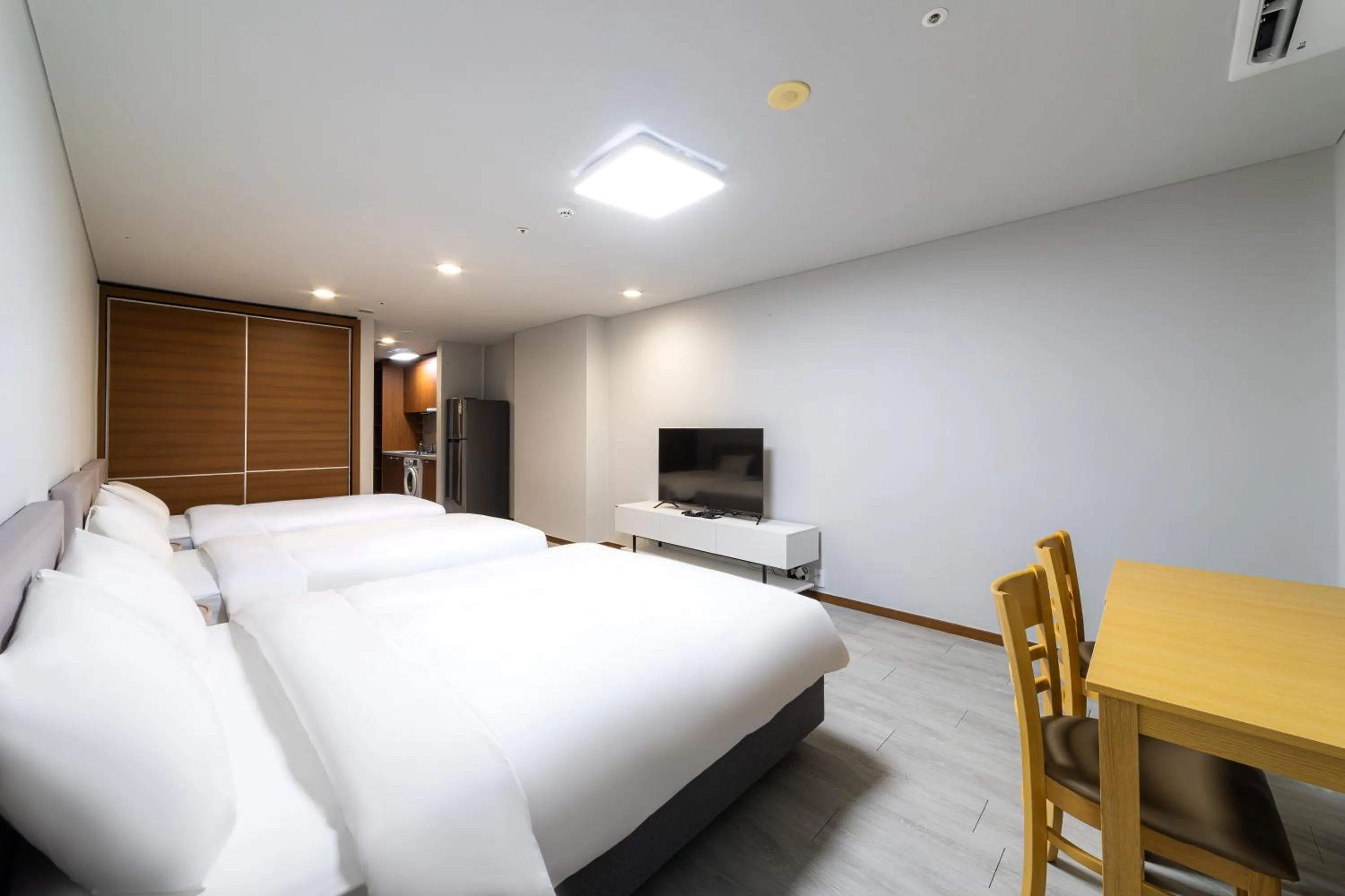 Bed in Hotel Modak Namdaemun