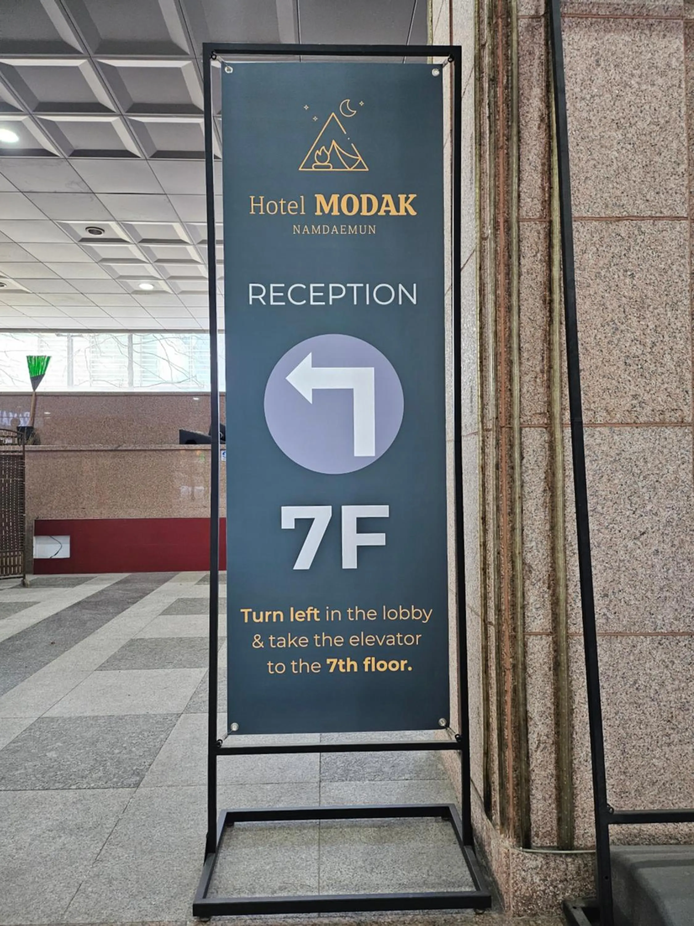 Facade/entrance in Hotel Modak Namdaemun