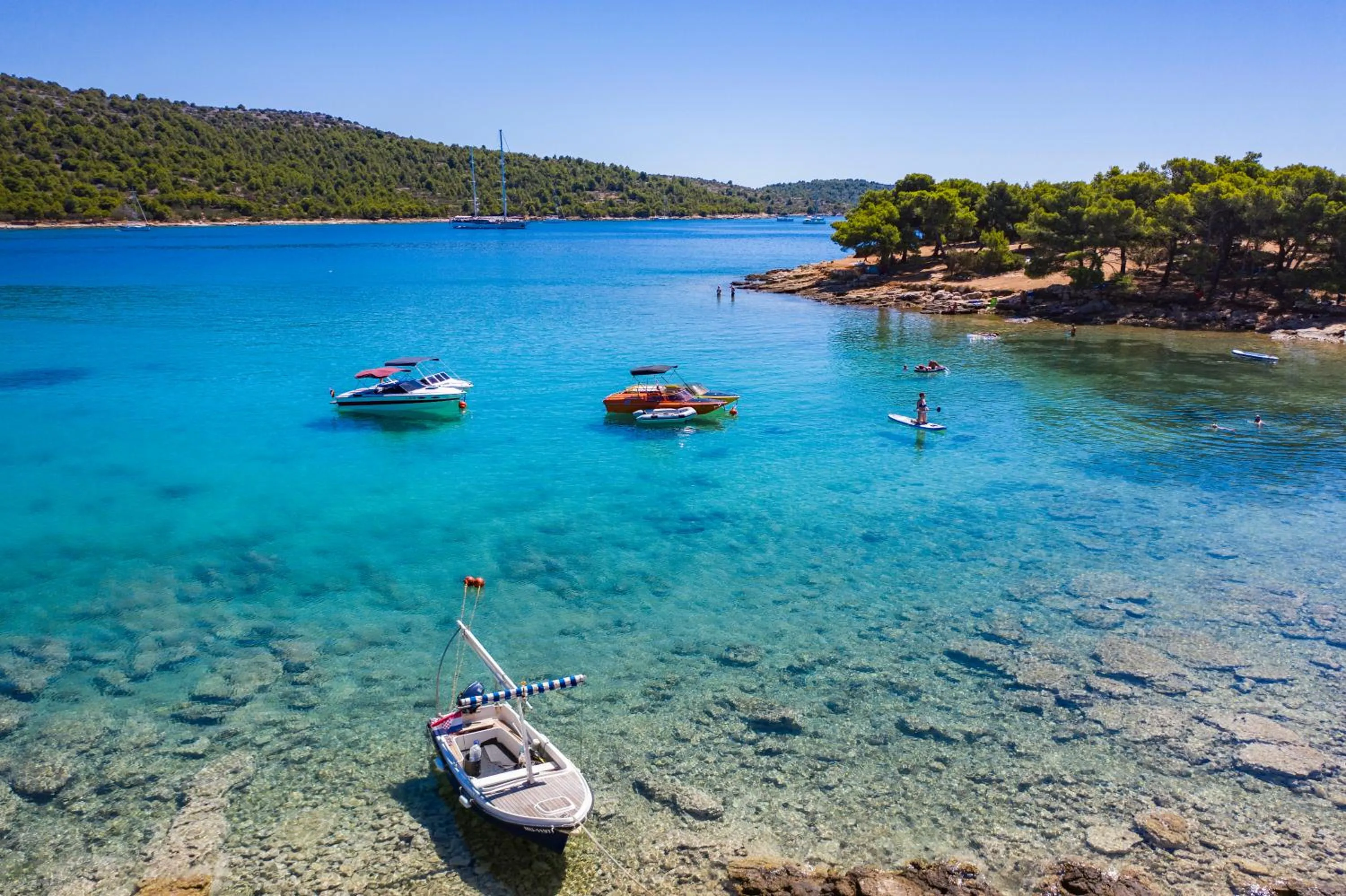 Beach in Hotel Murter