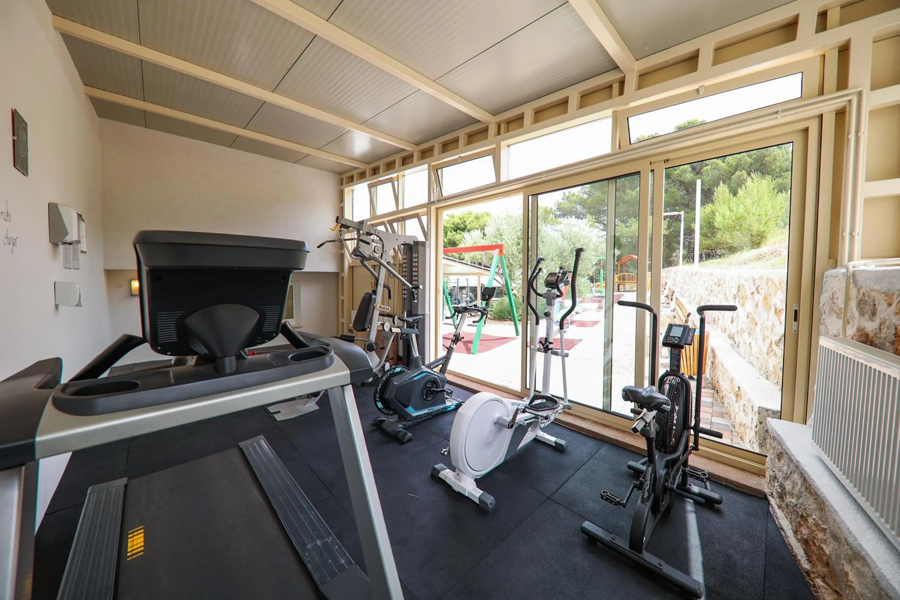 Fitness centre/facilities in Hotel Murter