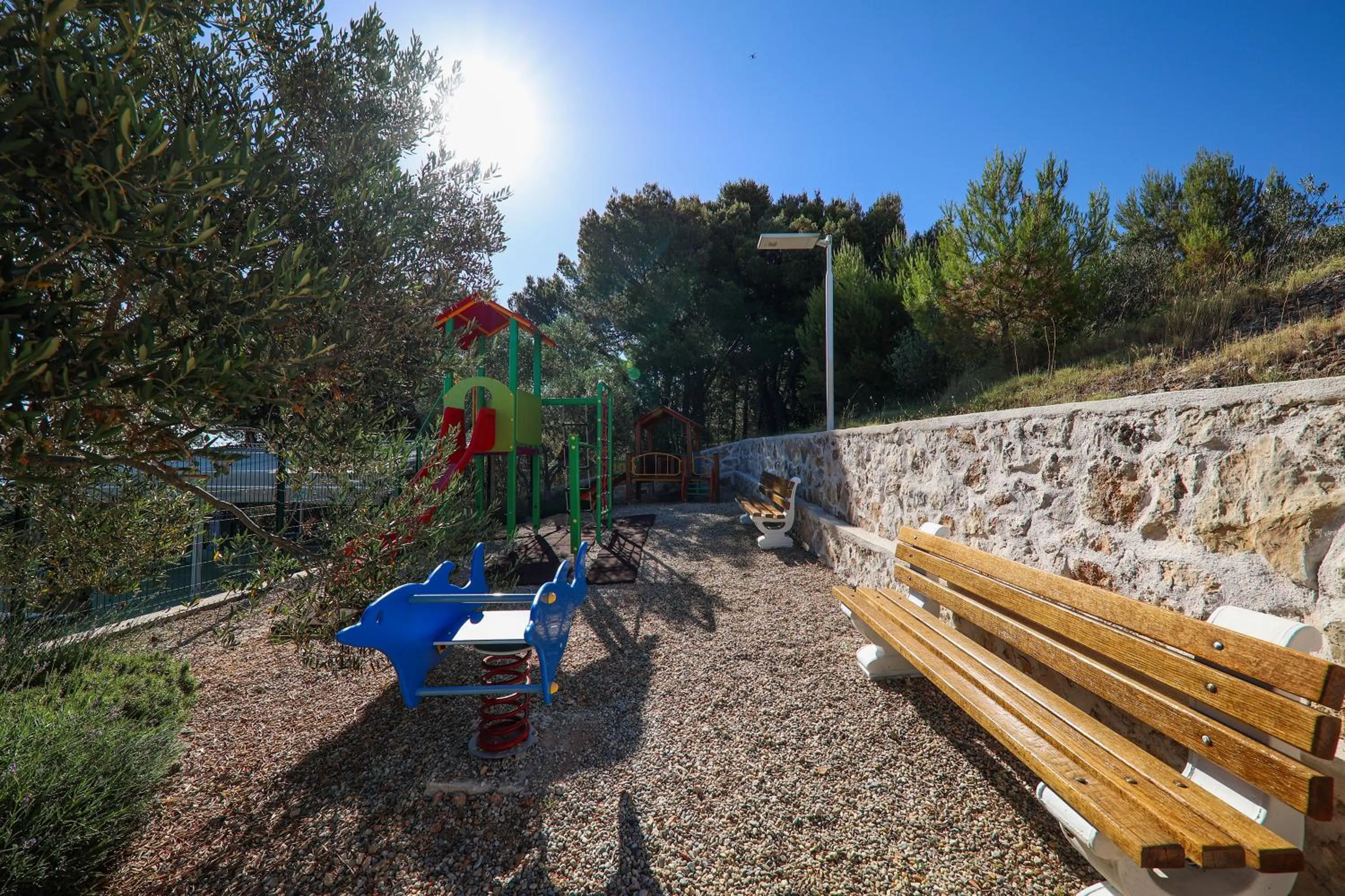 Children play ground in Hotel Murter