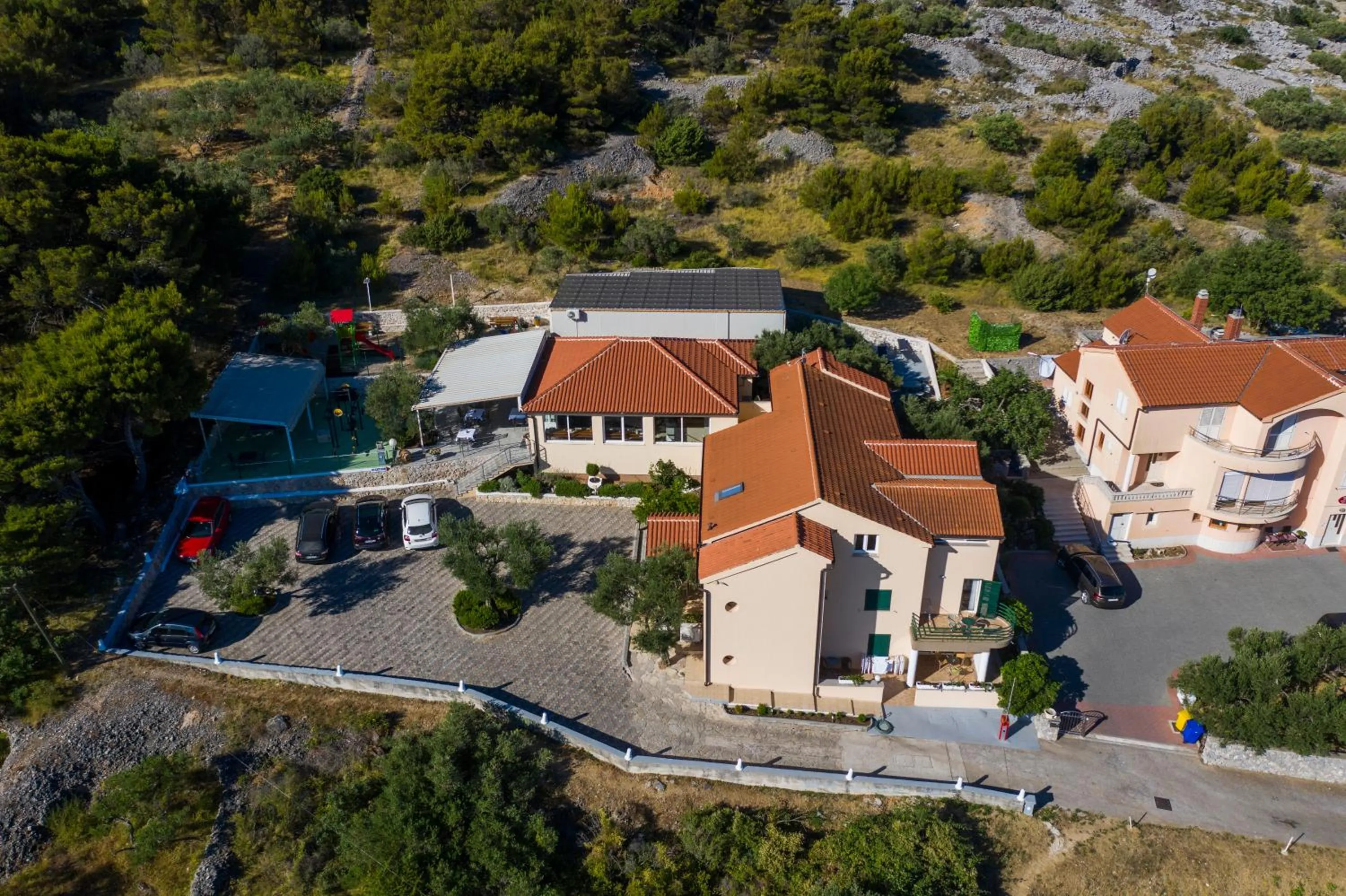 Property building in Hotel Murter