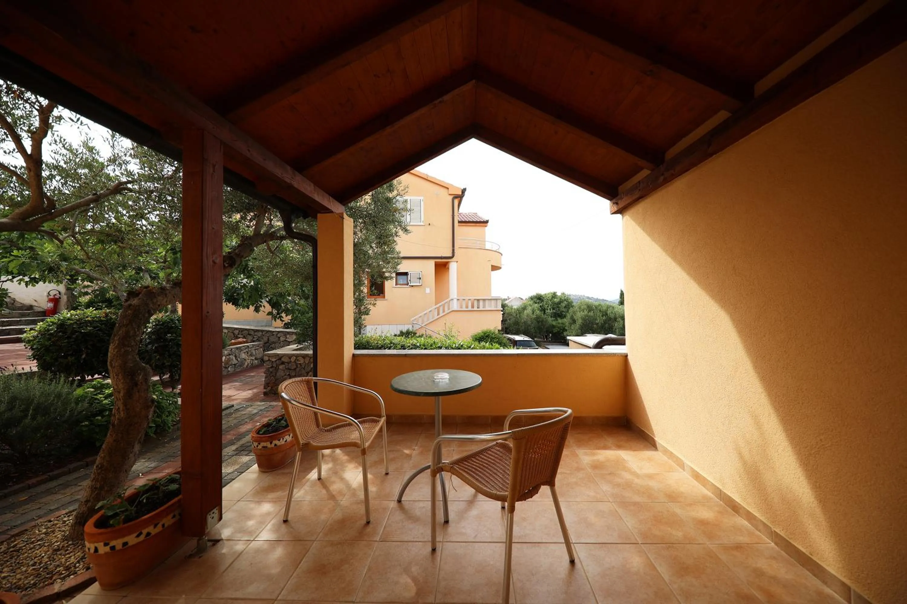 Balcony/Terrace in Hotel Murter