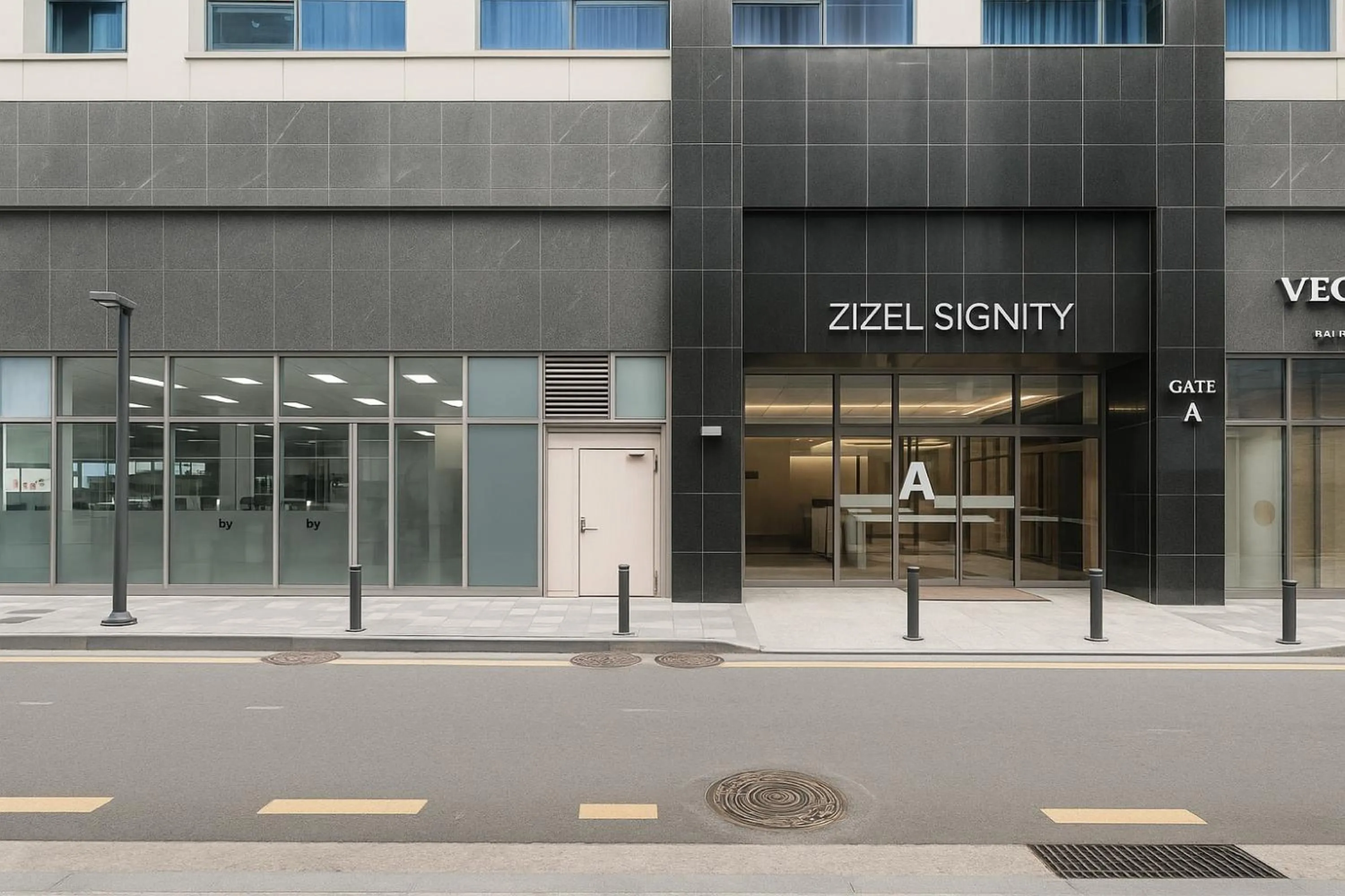 Property building in Zizel Suite Room Seocho