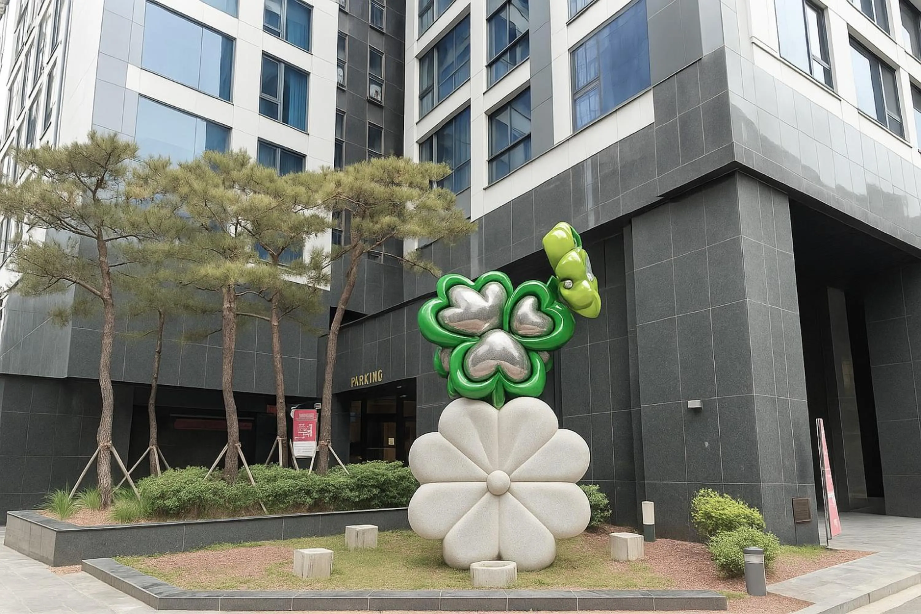 Property building in Zizel Suite Room Seocho