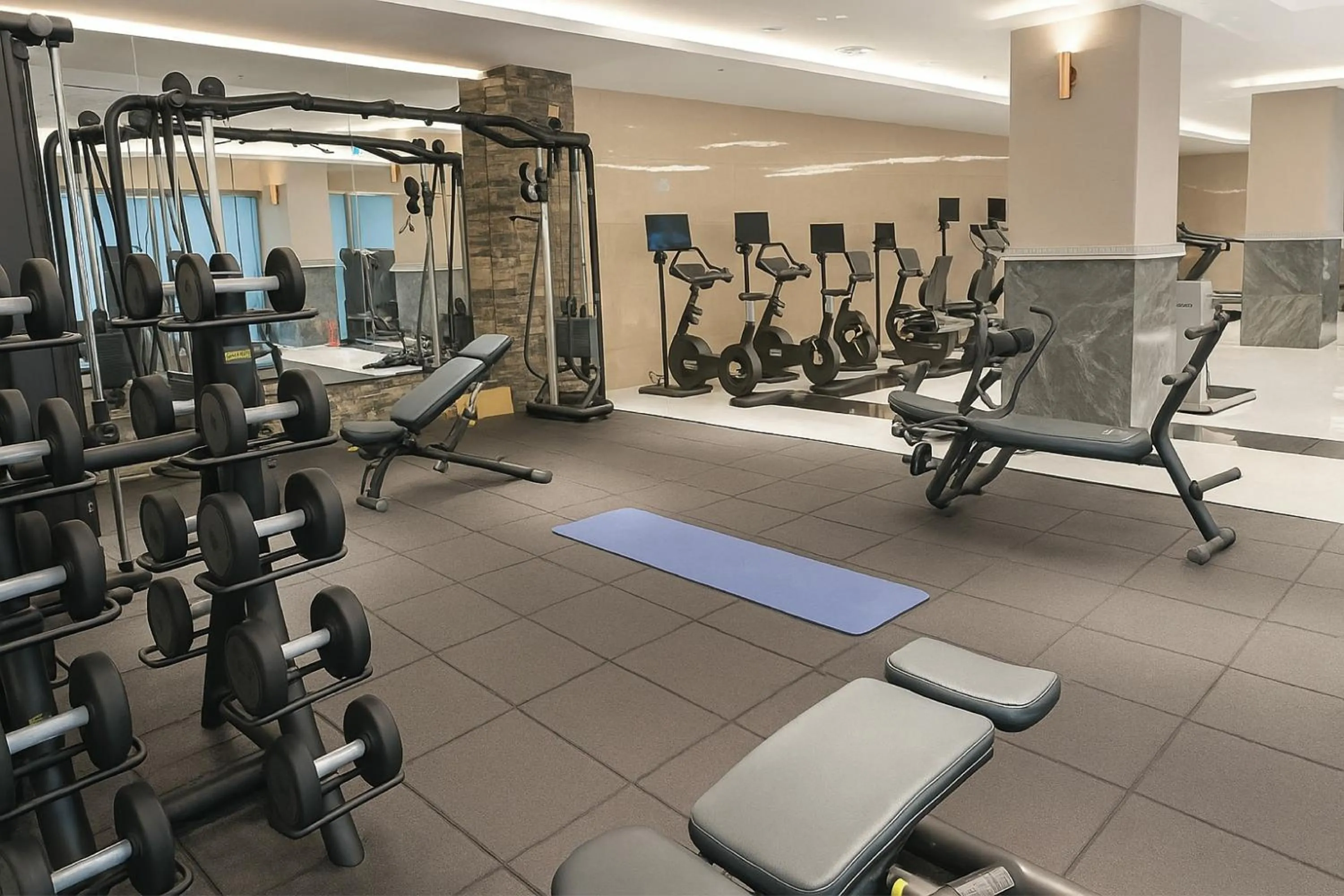 Fitness centre/facilities in Zizel Suite Room Seocho