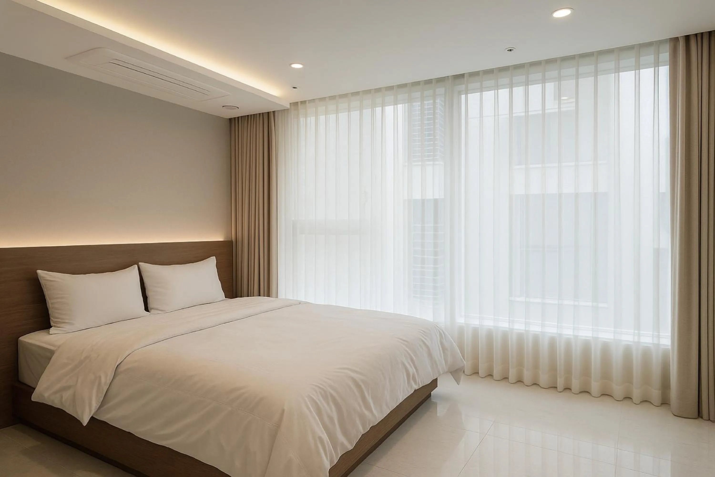 Bed in Zizel Suite Room Seocho