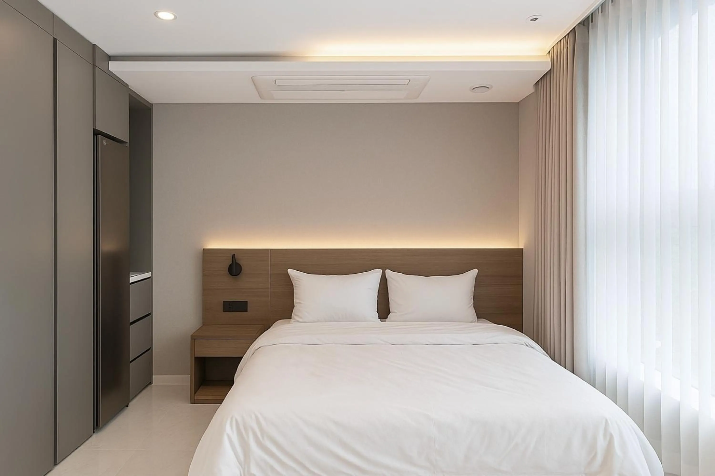 Bed in Zizel Suite Room Seocho