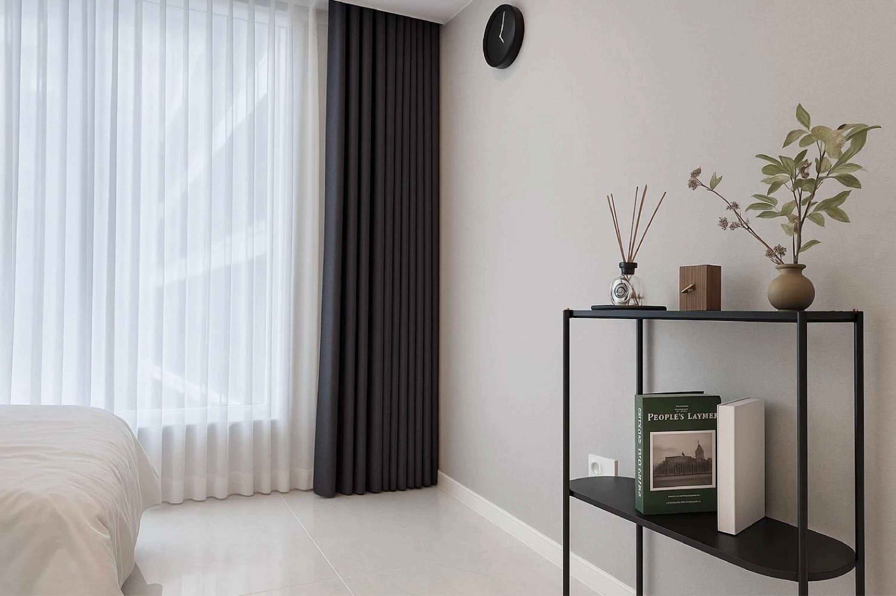Bed in Zizel Suite Room Seocho