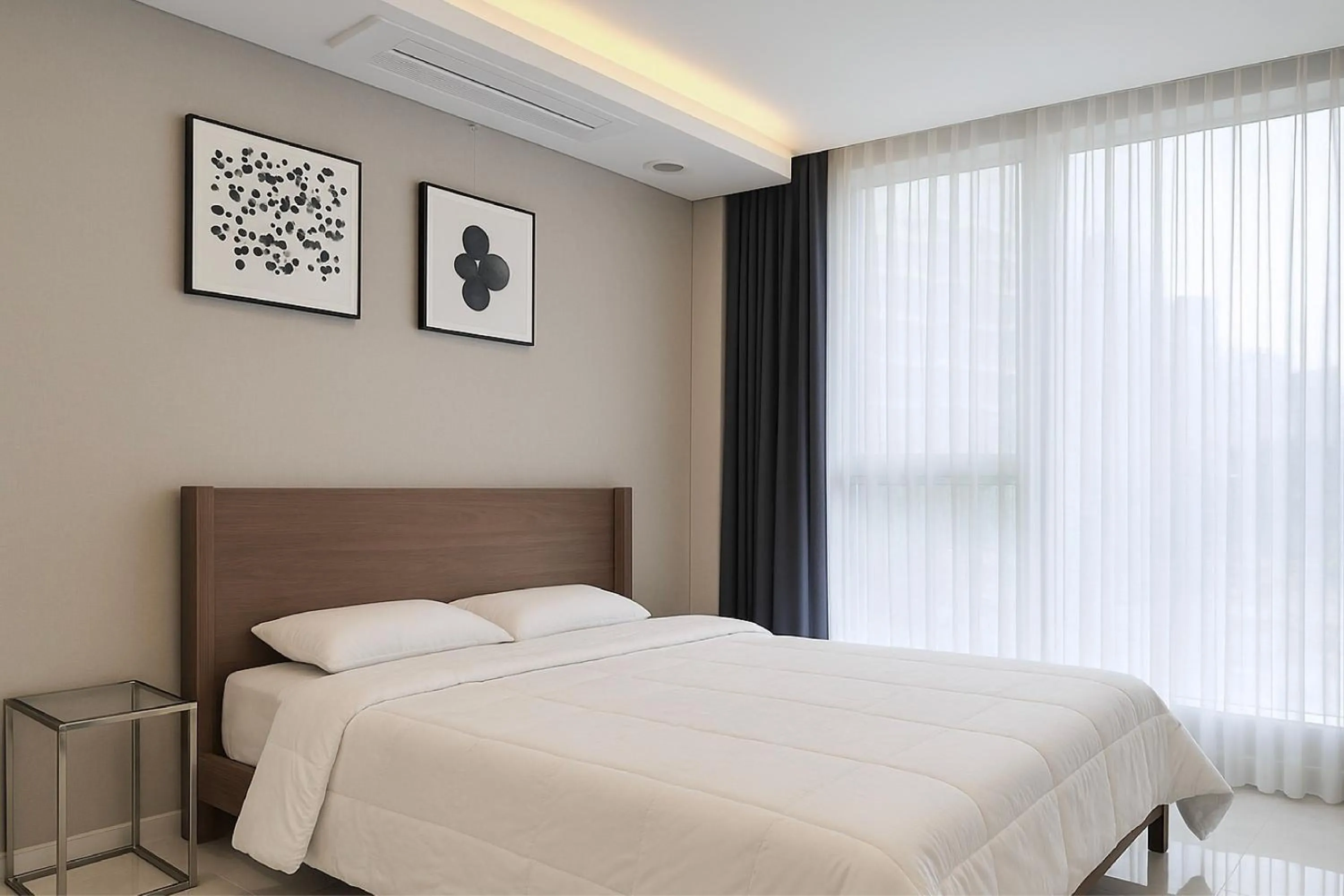 Bed in Zizel Suite Room Seocho
