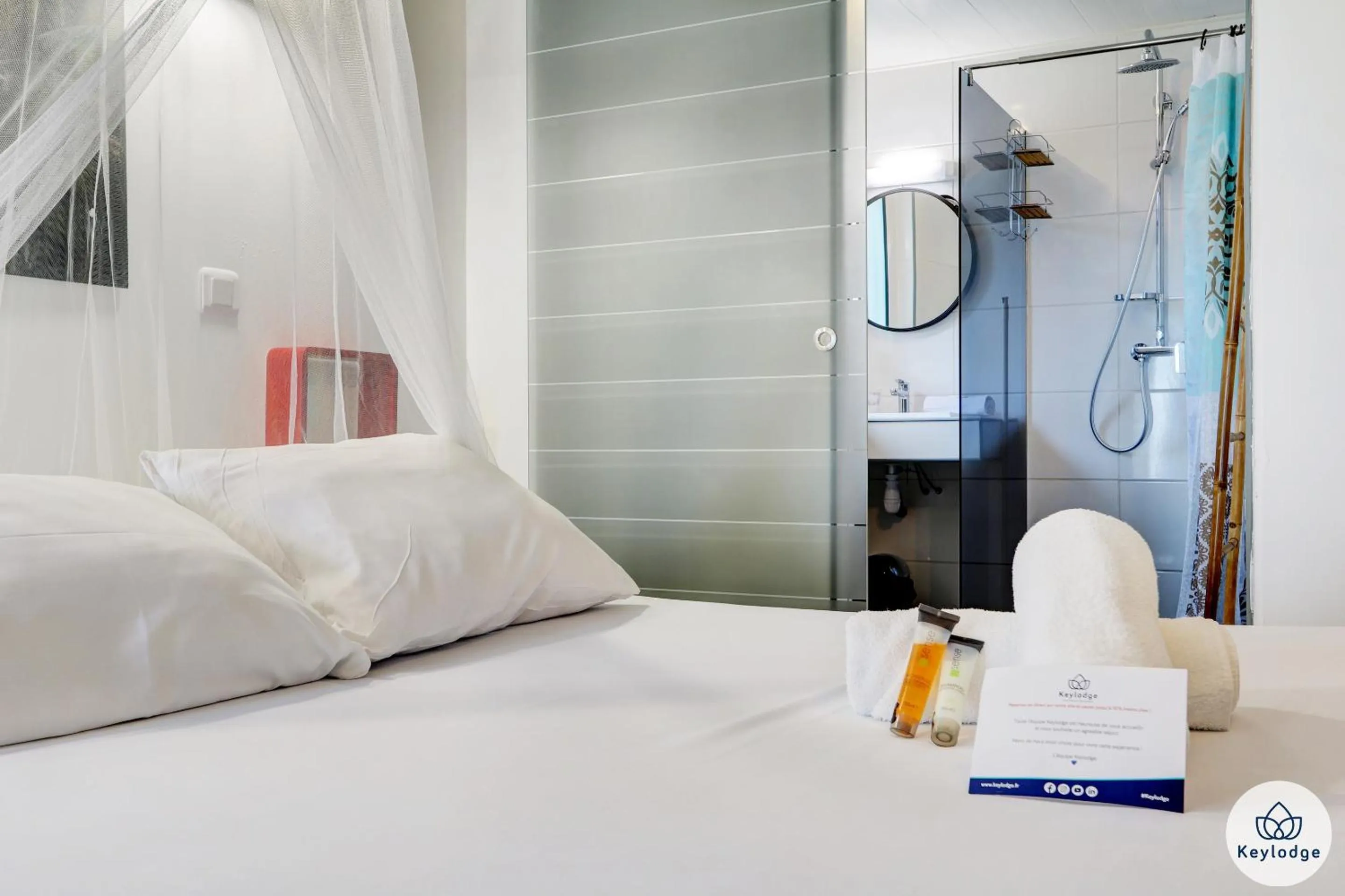 Photo of the whole room, Bed in Les Gites Le Bambou - 3 étoiles - Les Avirons