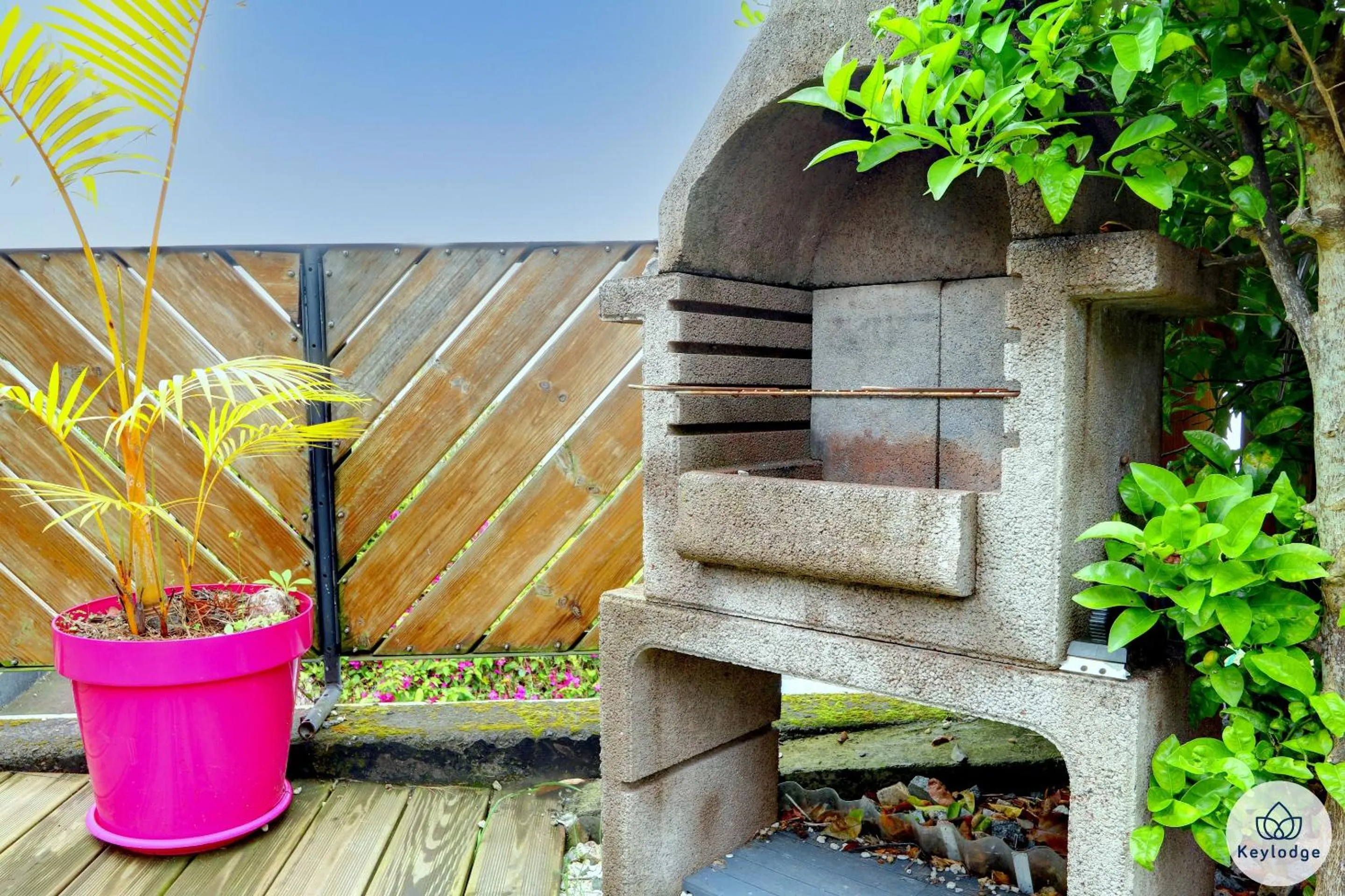 BBQ facilities in Les Gites Le Bambou - 3 étoiles - Les Avirons