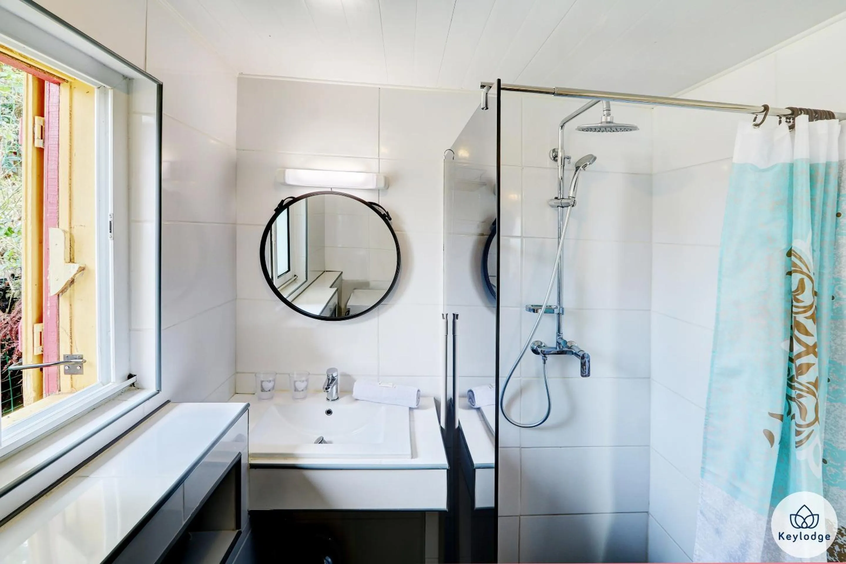 Shower in Les Gites Le Bambou - 3 étoiles - Les Avirons