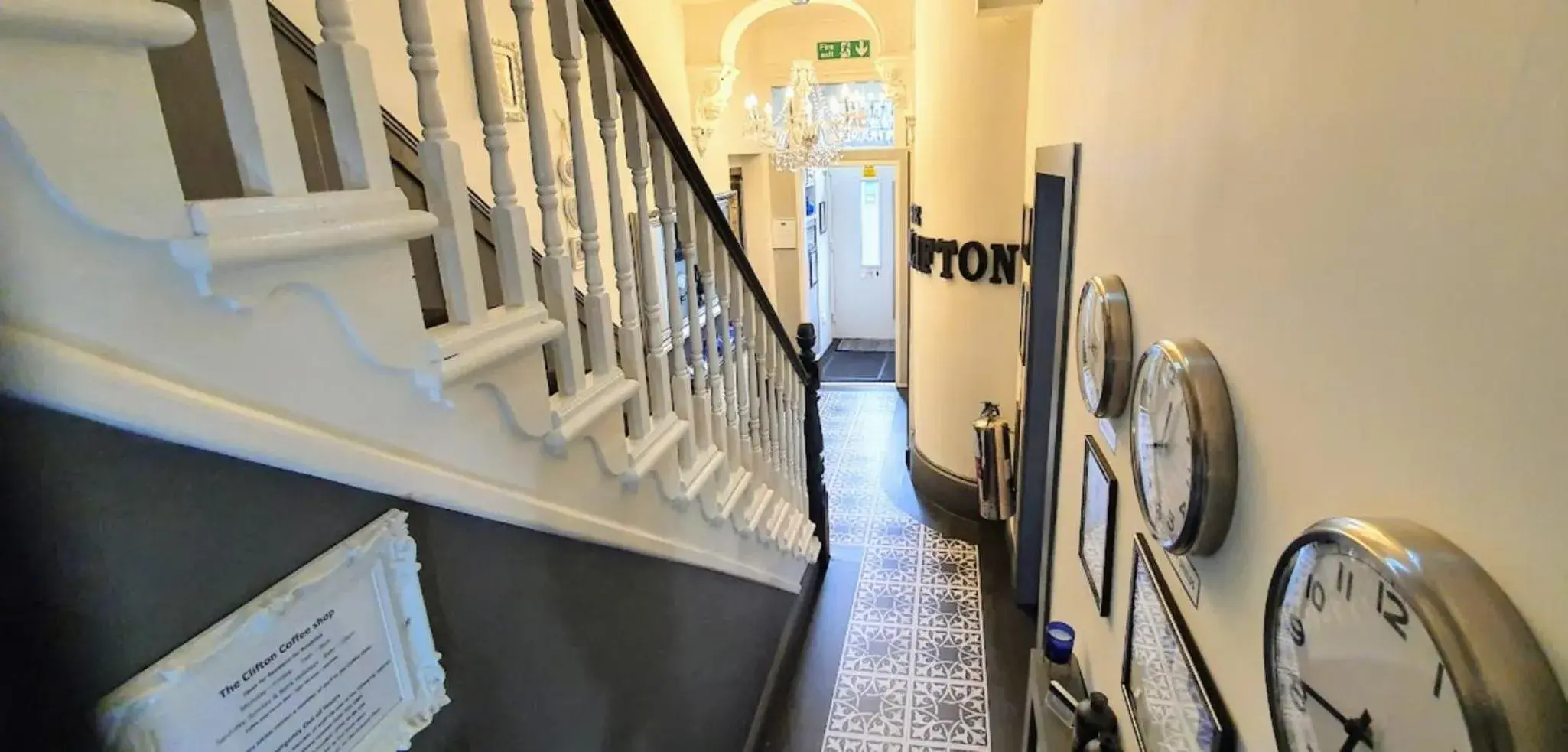 Lobby or reception in The Clifton Lobby or reception in The Clifton