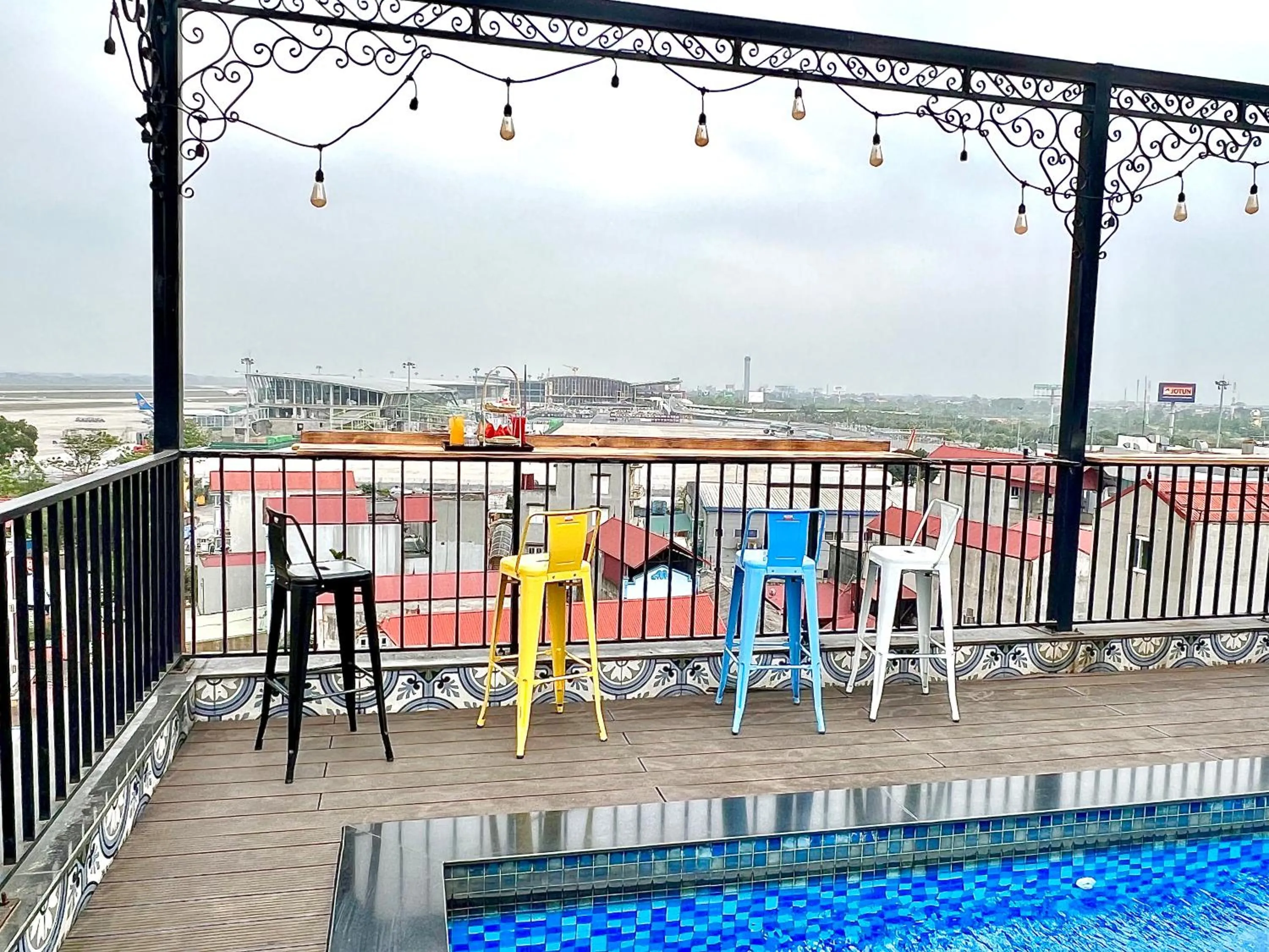 View (from property/room) in Paragon Noi Bai Pool And Best View Airport Hotel