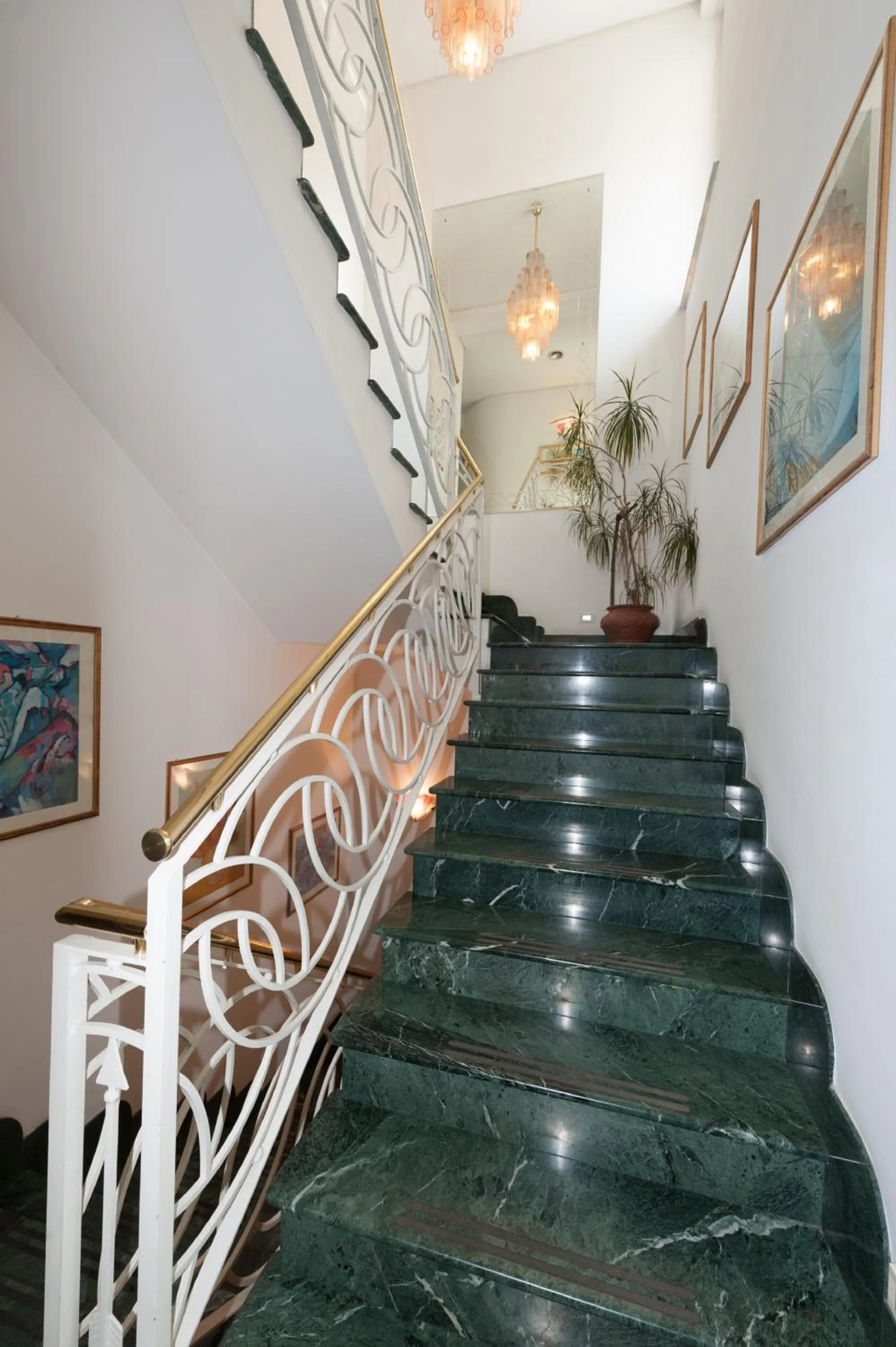 On site in Hotel Villa Giulia