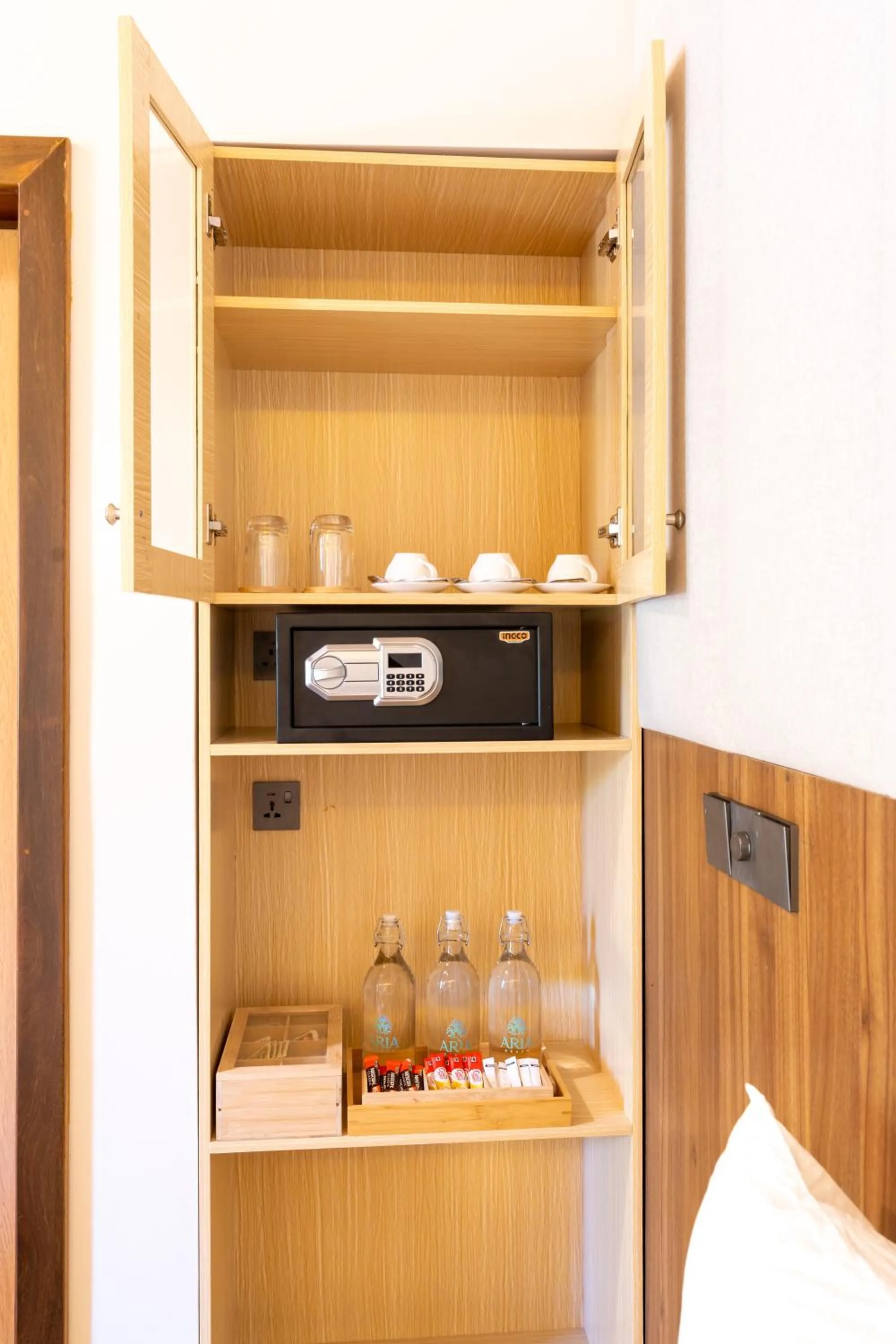 Coffee/tea facilities, Bed in ARIA Beach, Ukulhas