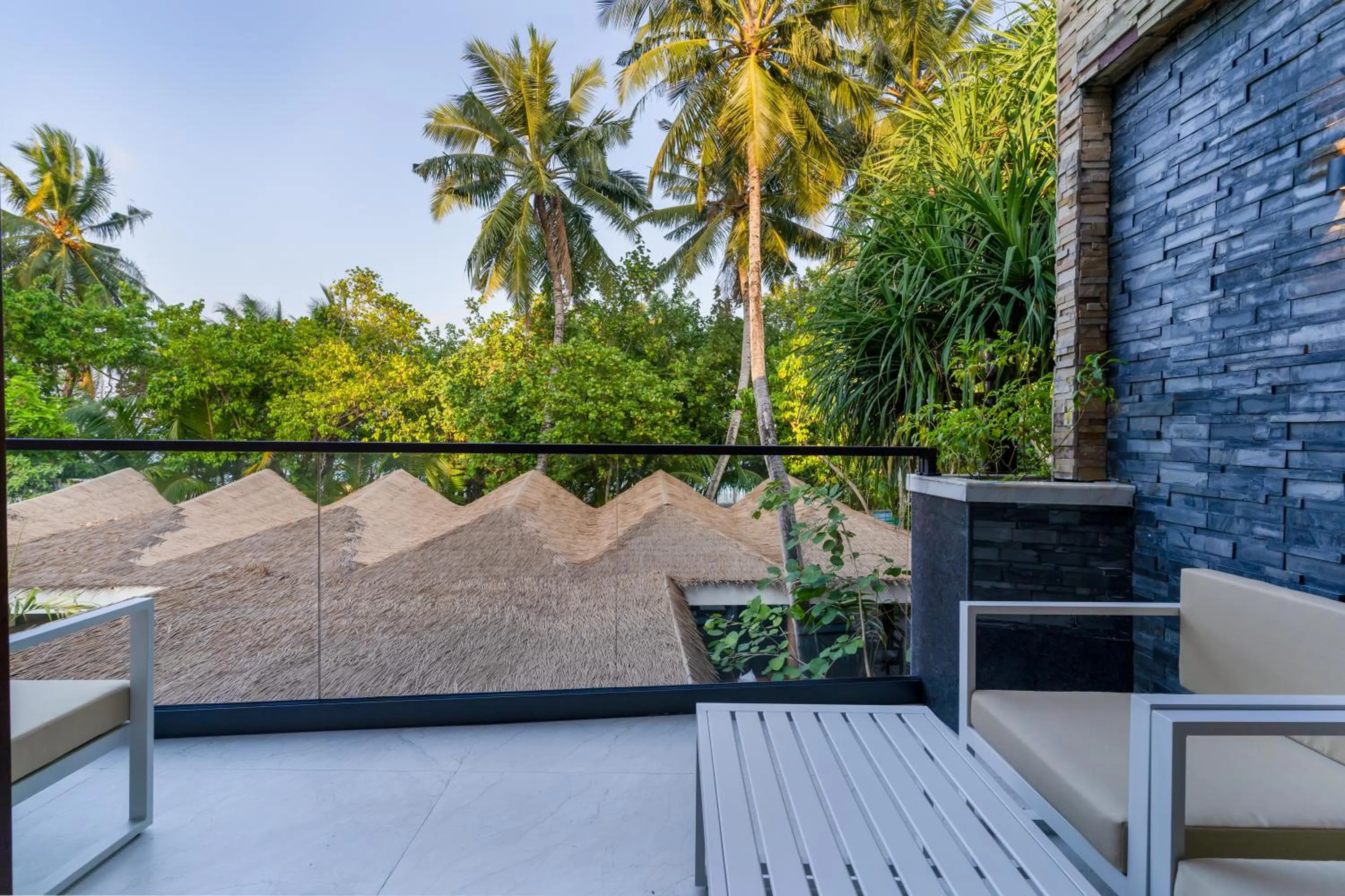 Patio in ARIA Beach, Ukulhas