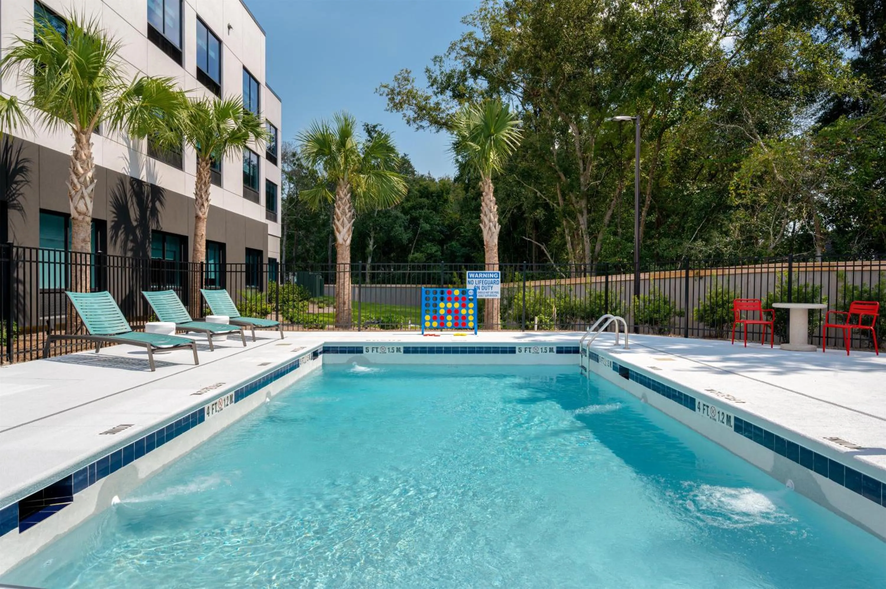 Pool view in Tru By Hilton Brunswick
