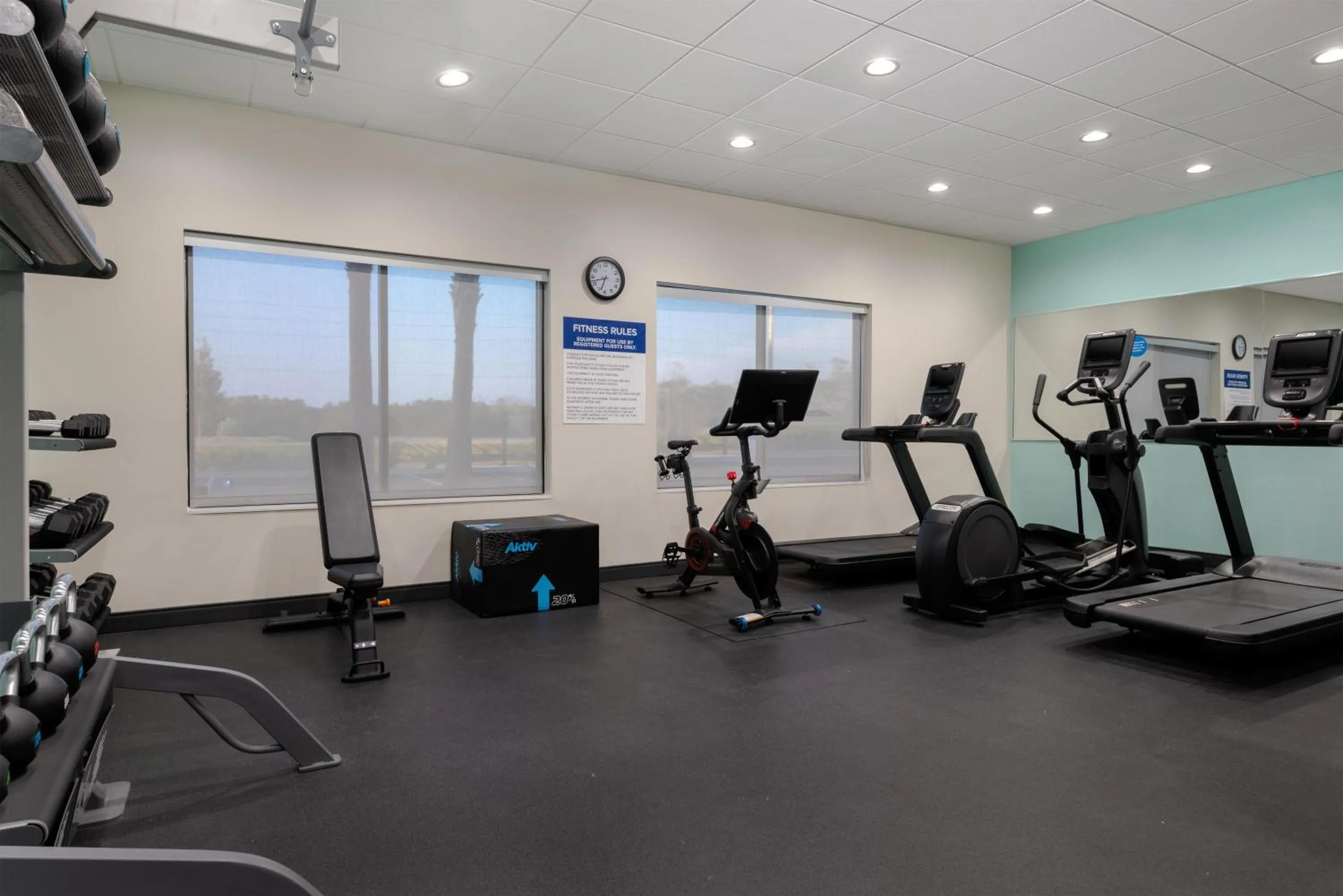 Fitness centre/facilities in Tru By Hilton Brunswick