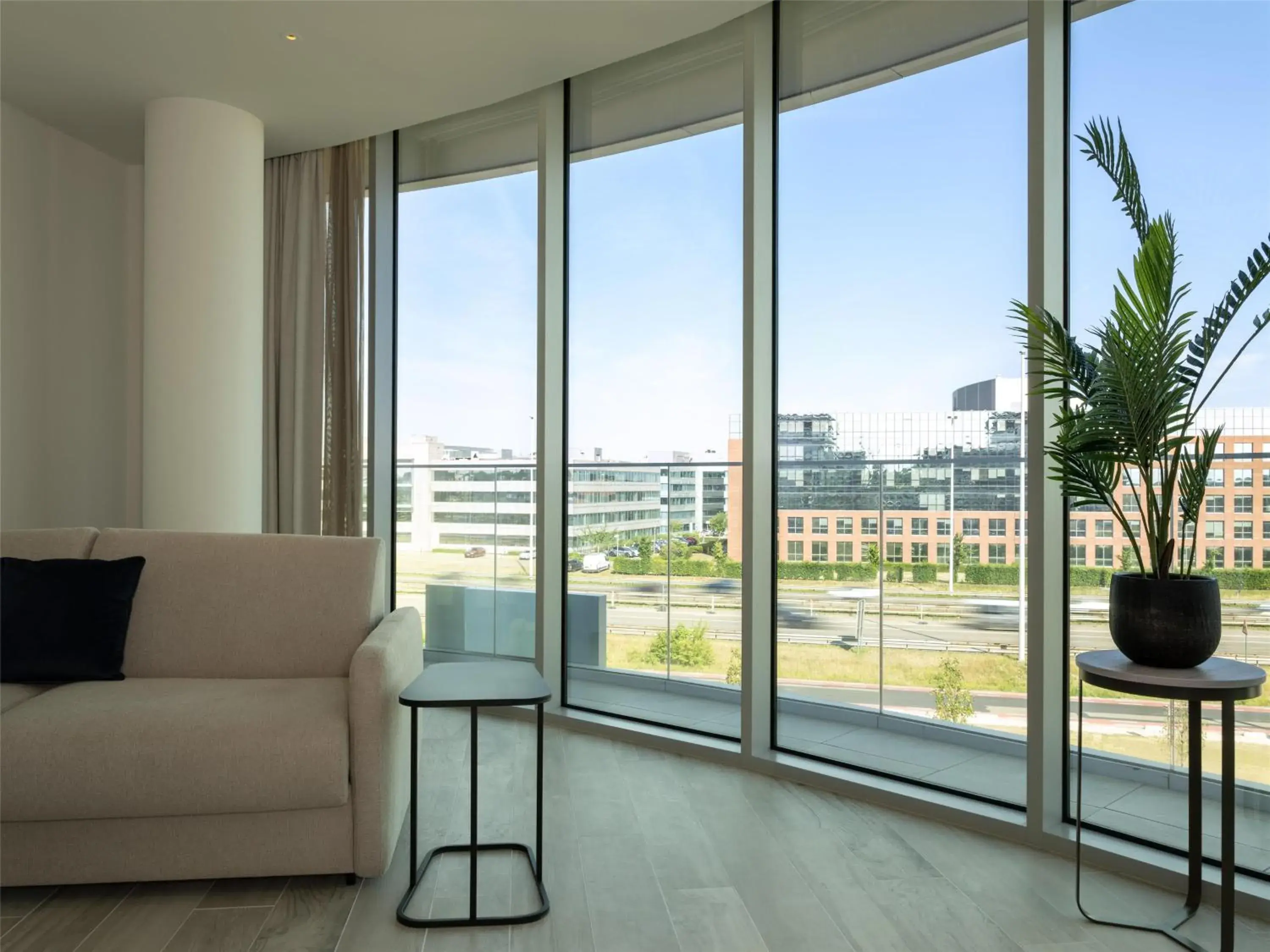 View (from property/room) in Hilton Garden Inn Brussels Airport View (from property/room) in Hilton Garden Inn Brussels Airport