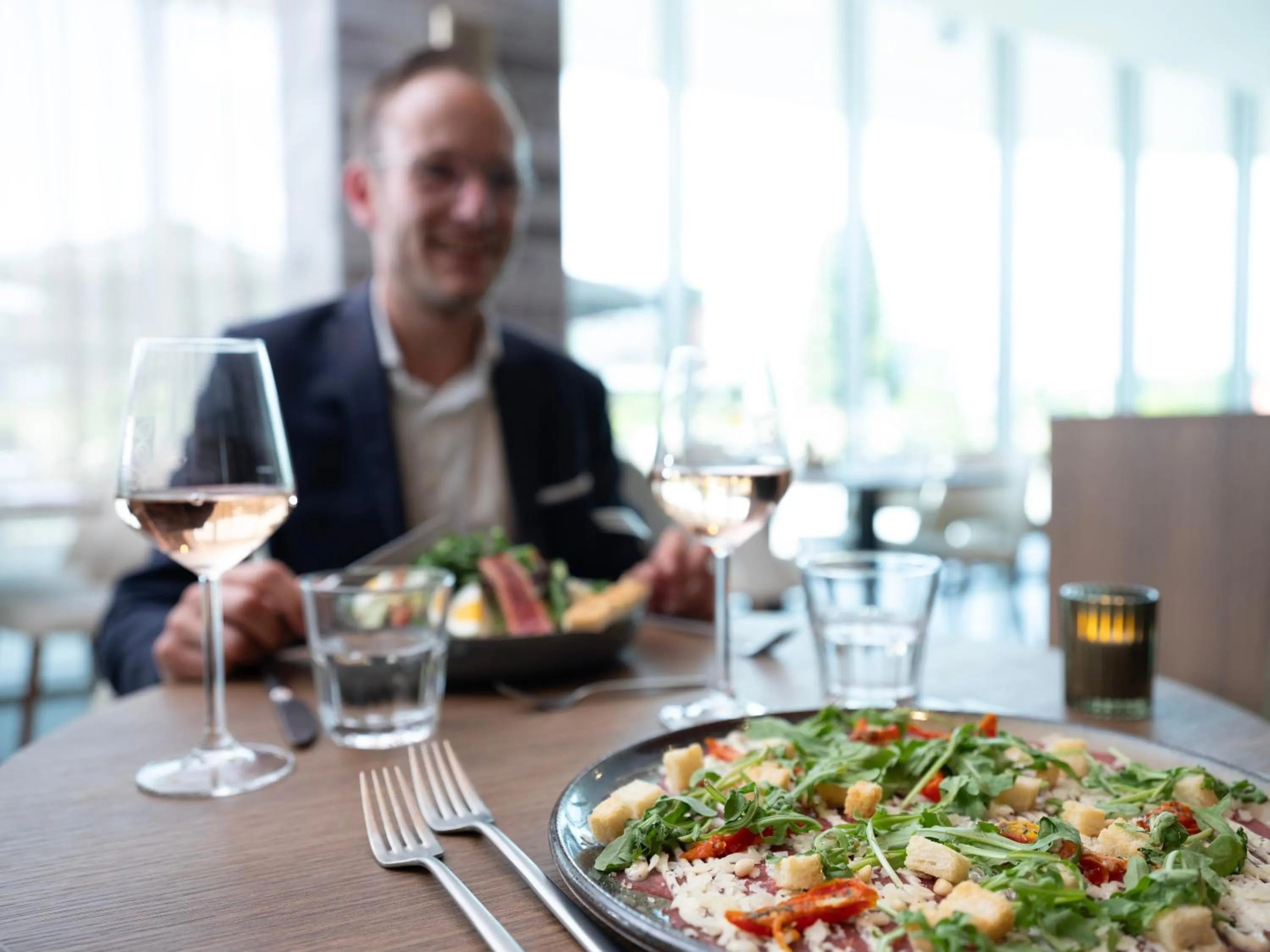 Restaurant/places to eat in Hilton Garden Inn Brussels Airport