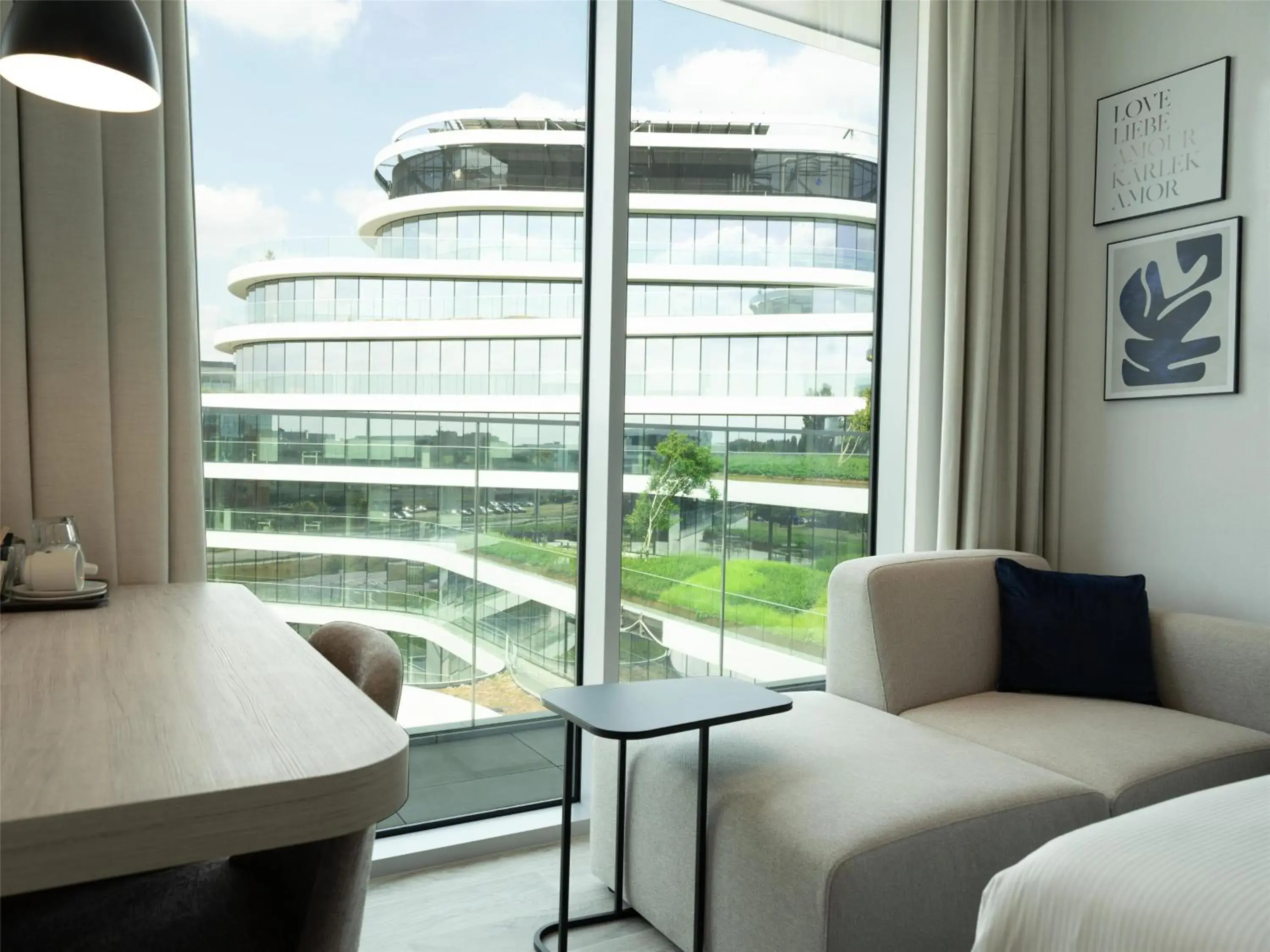 Bedroom in Hilton Garden Inn Brussels Airport Bedroom in Hilton Garden Inn Brussels Airport