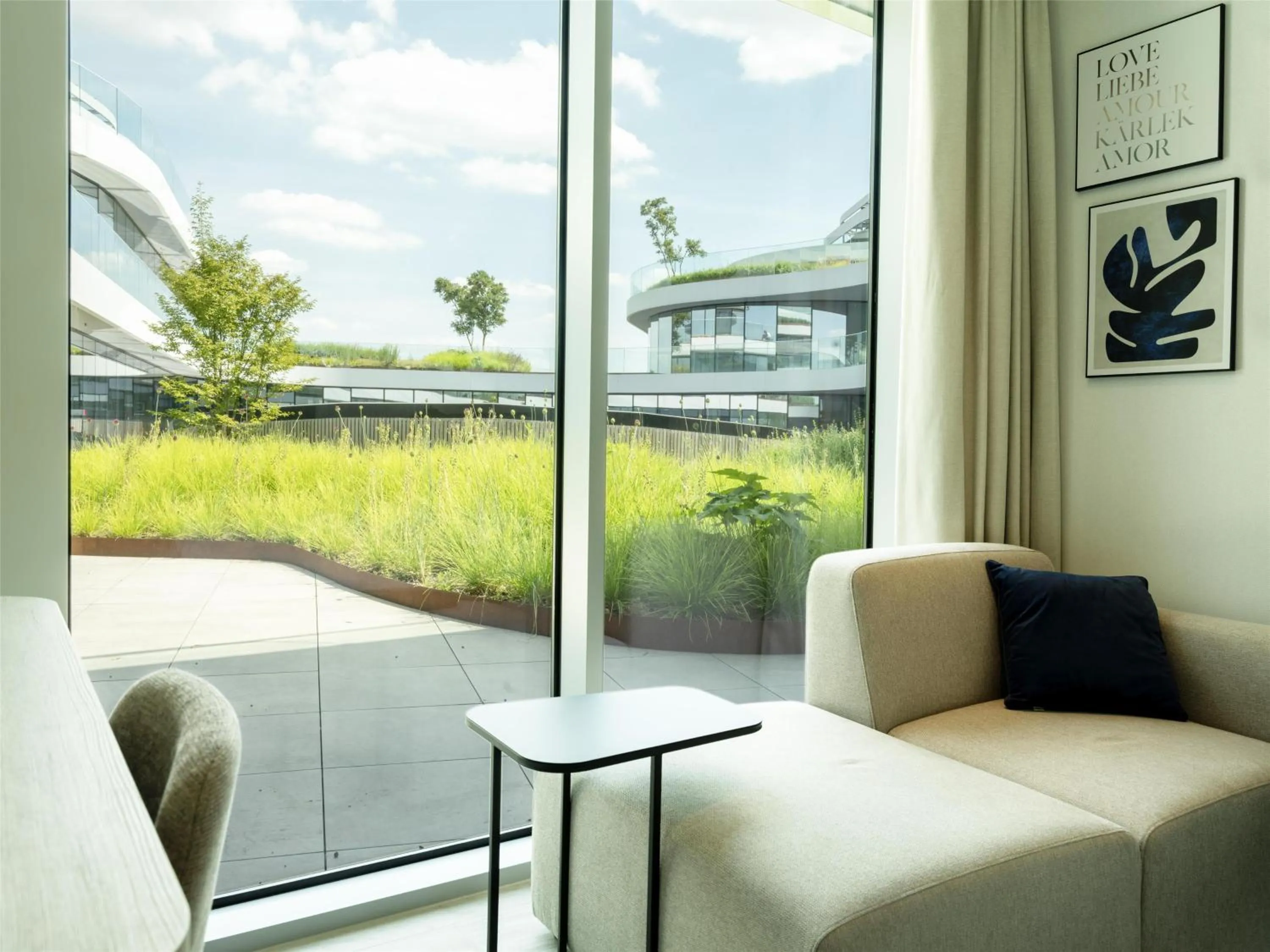 Bed in Hilton Garden Inn Brussels Airport