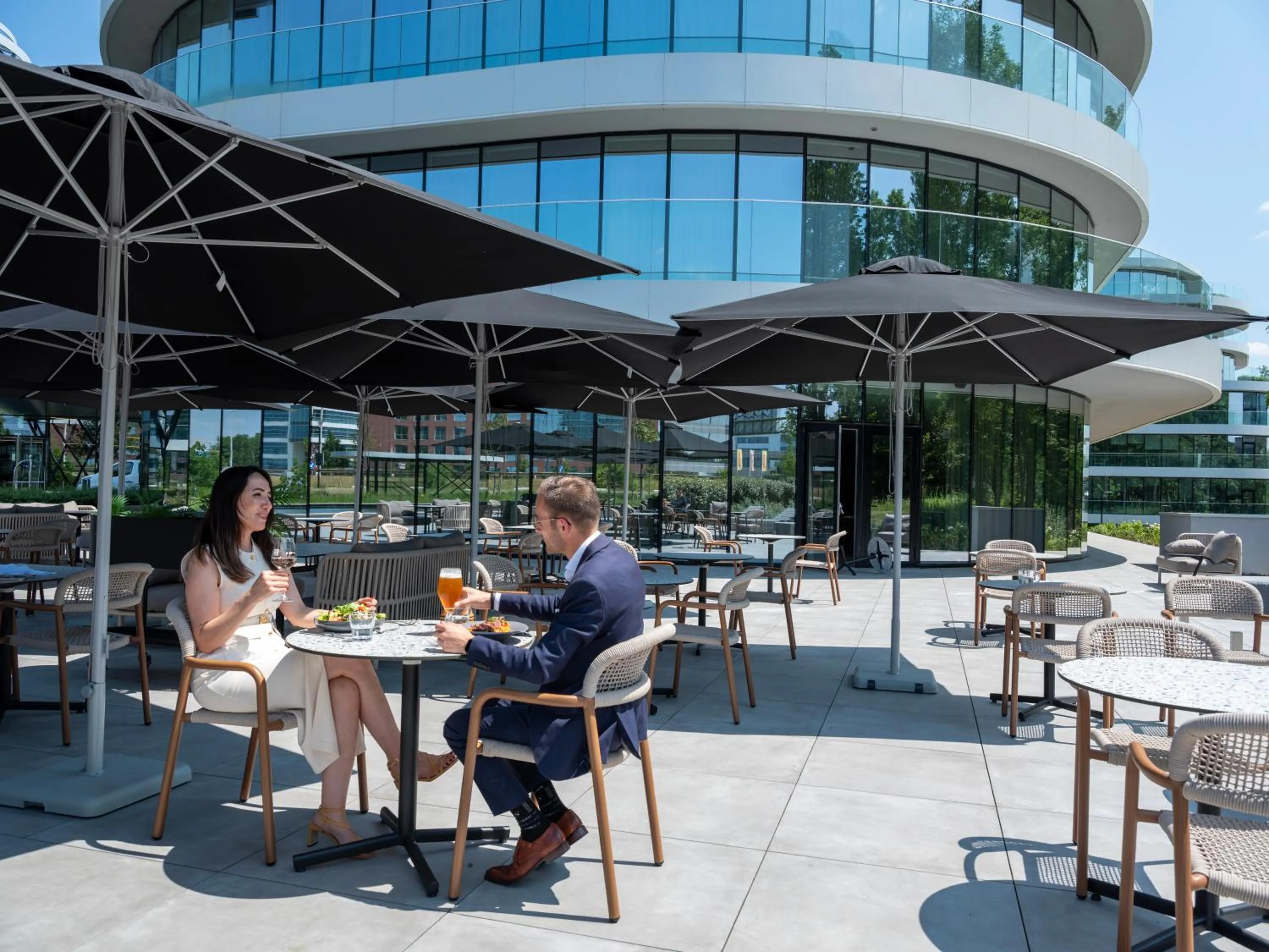 Restaurant/places to eat in Hilton Garden Inn Brussels Airport