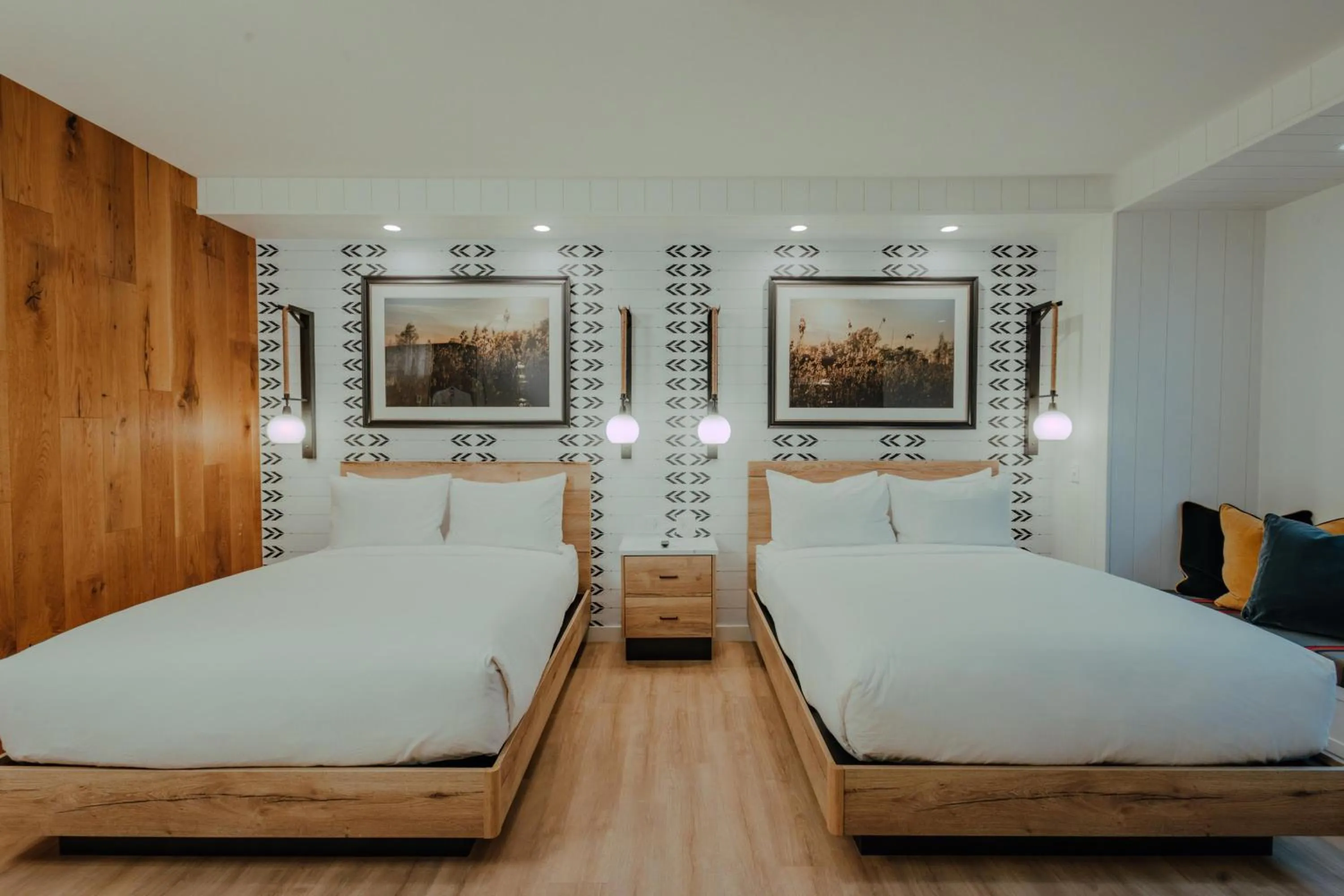 Bed in Skaneateles Fields Resort & Spa, Curio Collection By Hilton