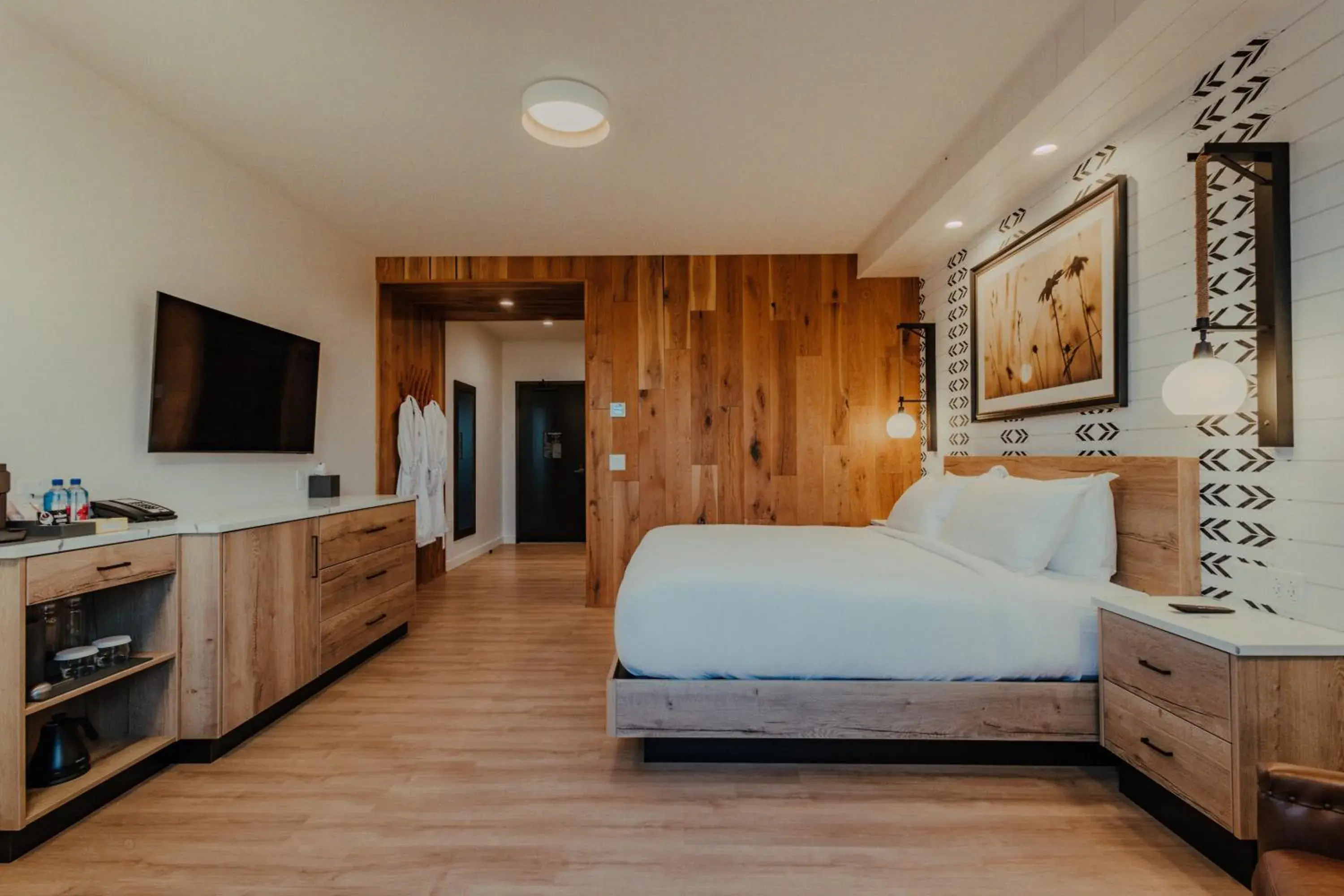 Bed in Skaneateles Fields Resort & Spa, Curio Collection By Hilton Bed in Skaneateles Fields Resort & Spa, Curio Collection By Hilton